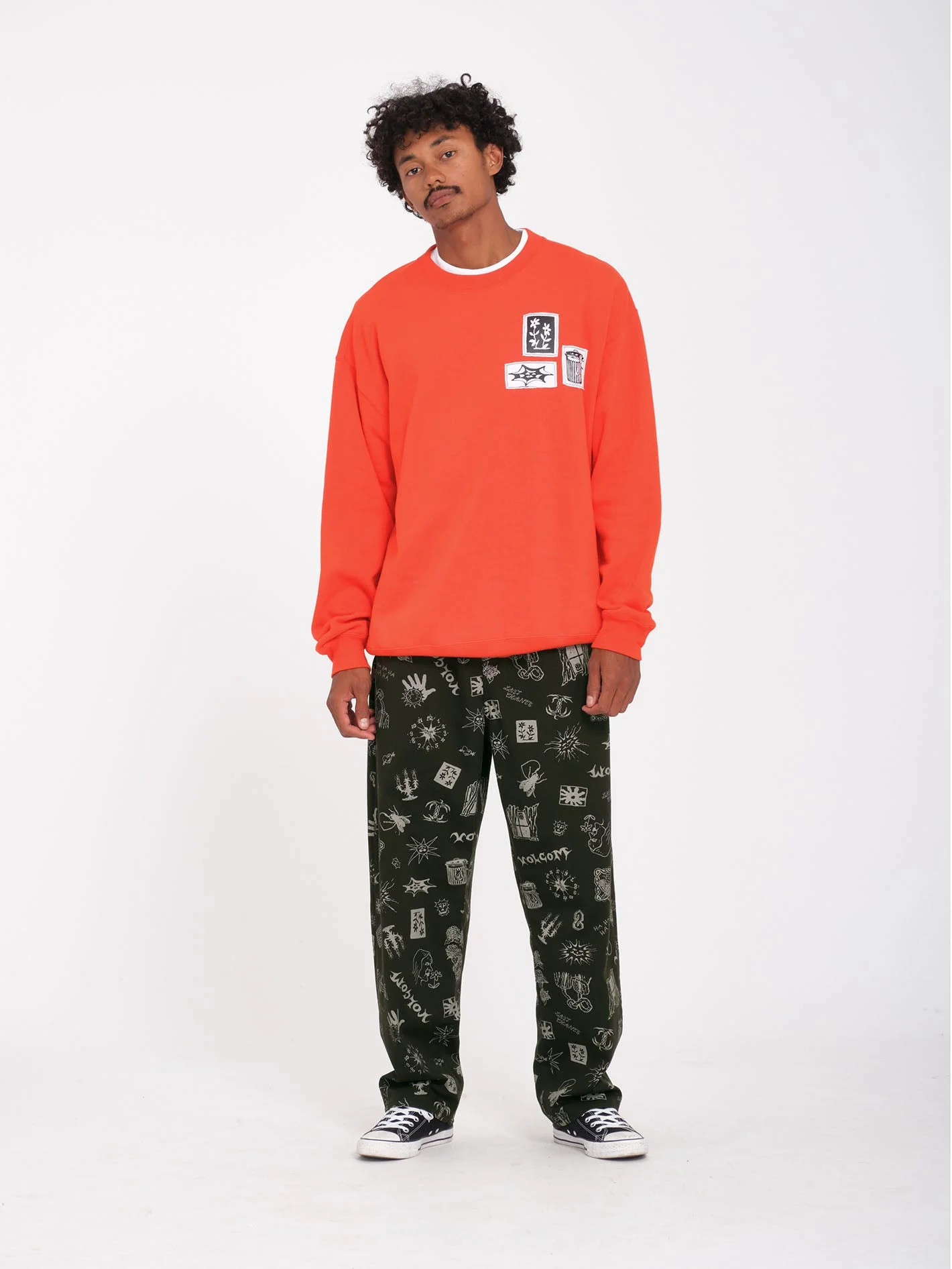 Keutchi Sweatshirt - Bright Red - Image 7