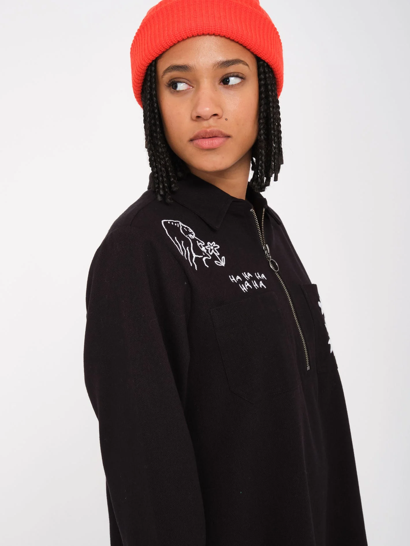 Keutchi Kleid - Black - Image 9