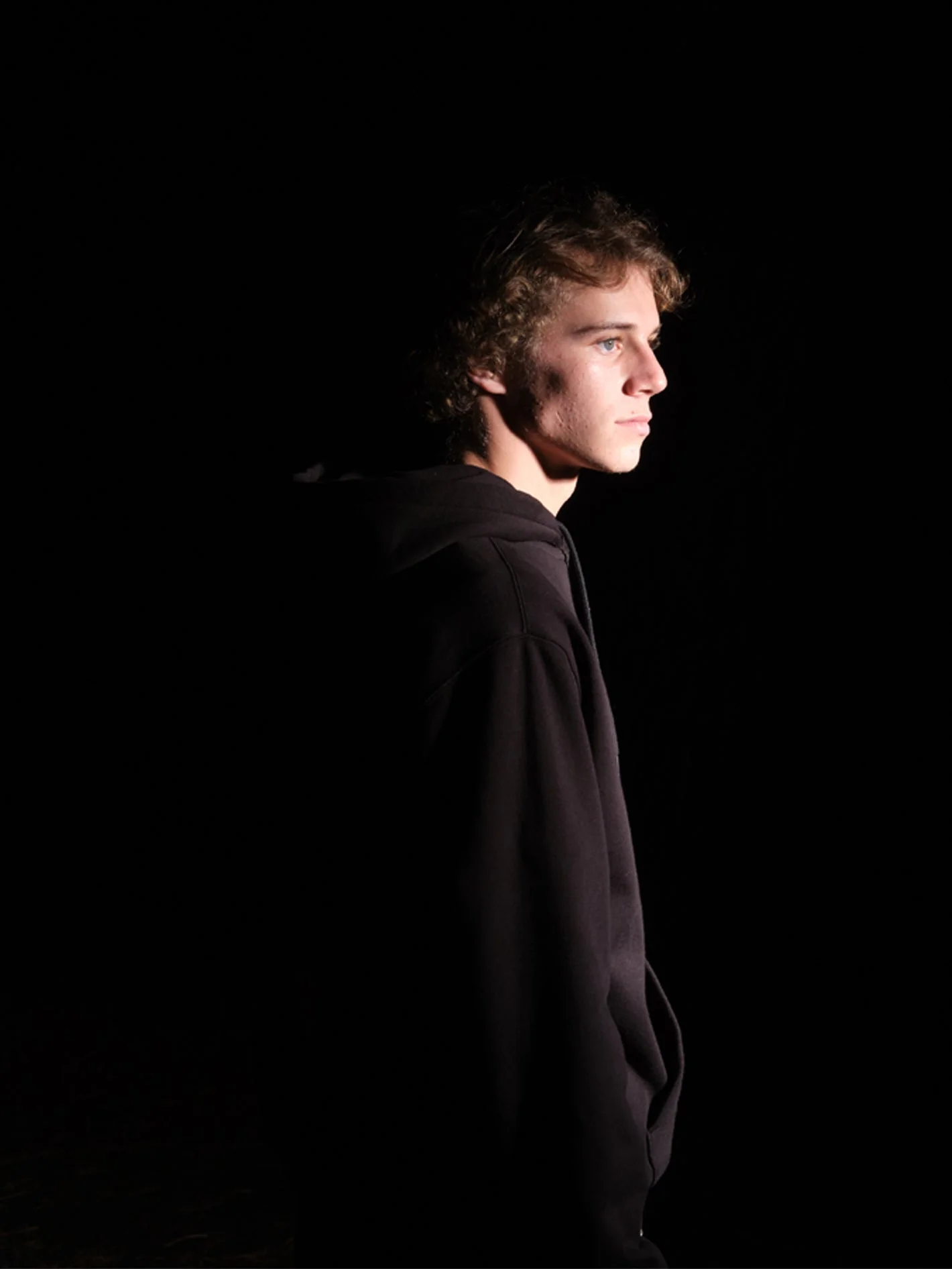 Max Sherman Kapuzenpullover - BLACK - Image 14