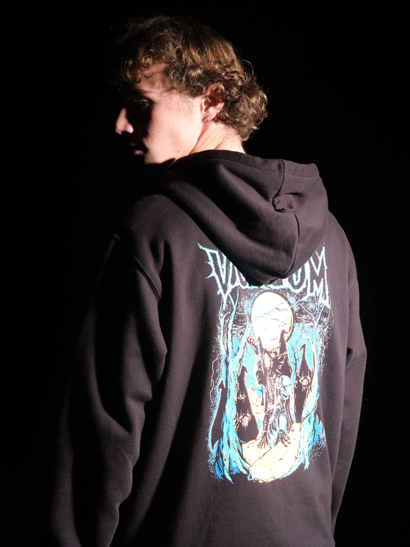 Max Sherman Kapuzenpullover - BLACK - Image 4