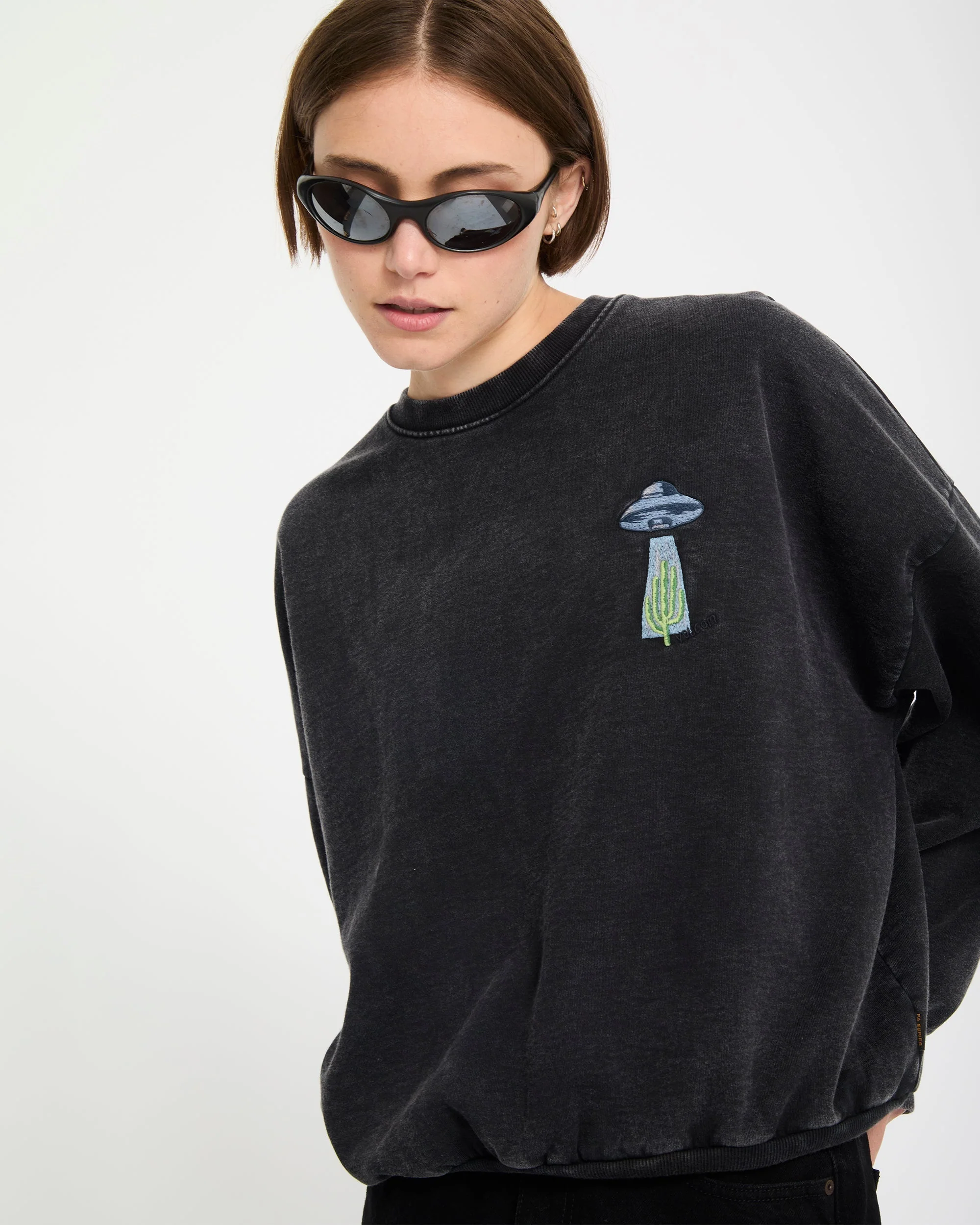 Mickey Mason Sweatshirt - Vintage Black - Image 11