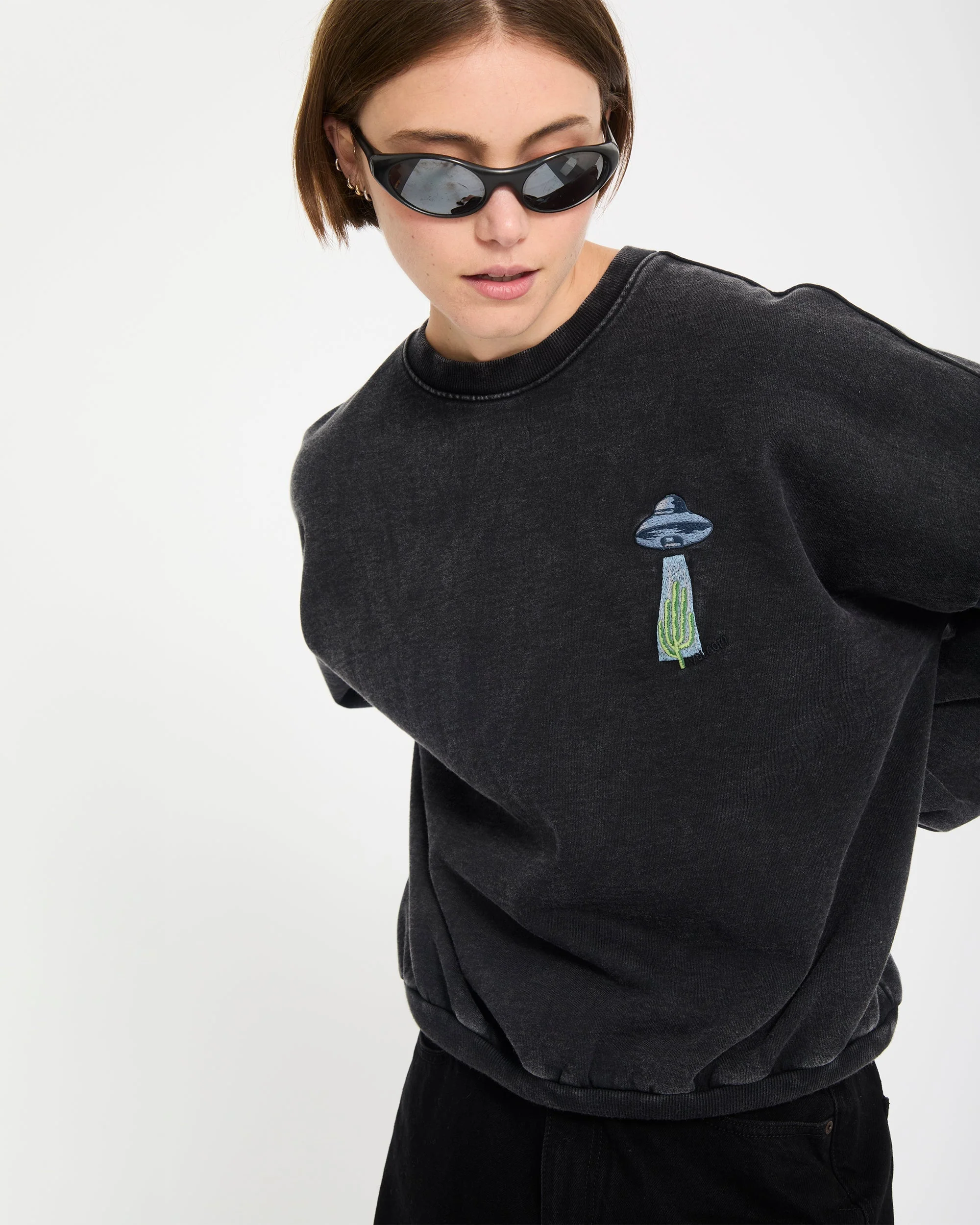 Mickey Mason Sweatshirt - Vintage Black - Image 12