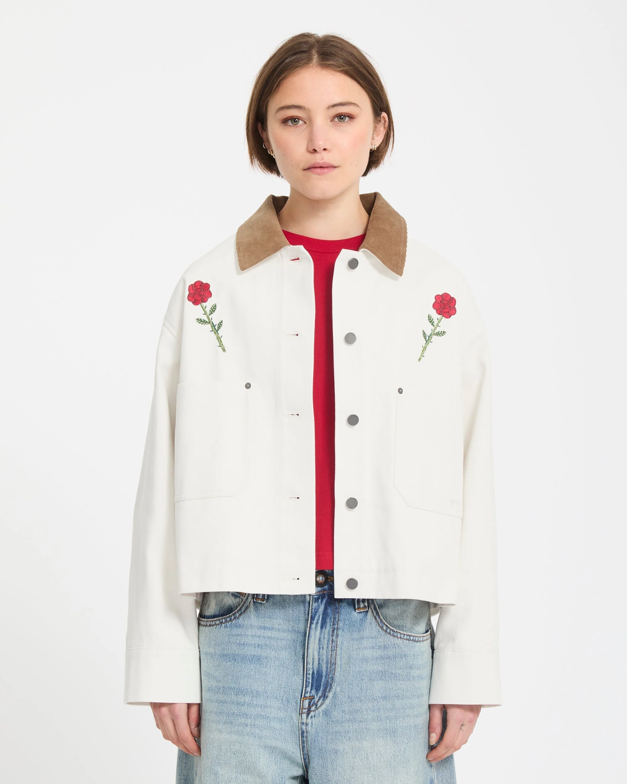 Mickey Mason Jacke - Off White - Image 3