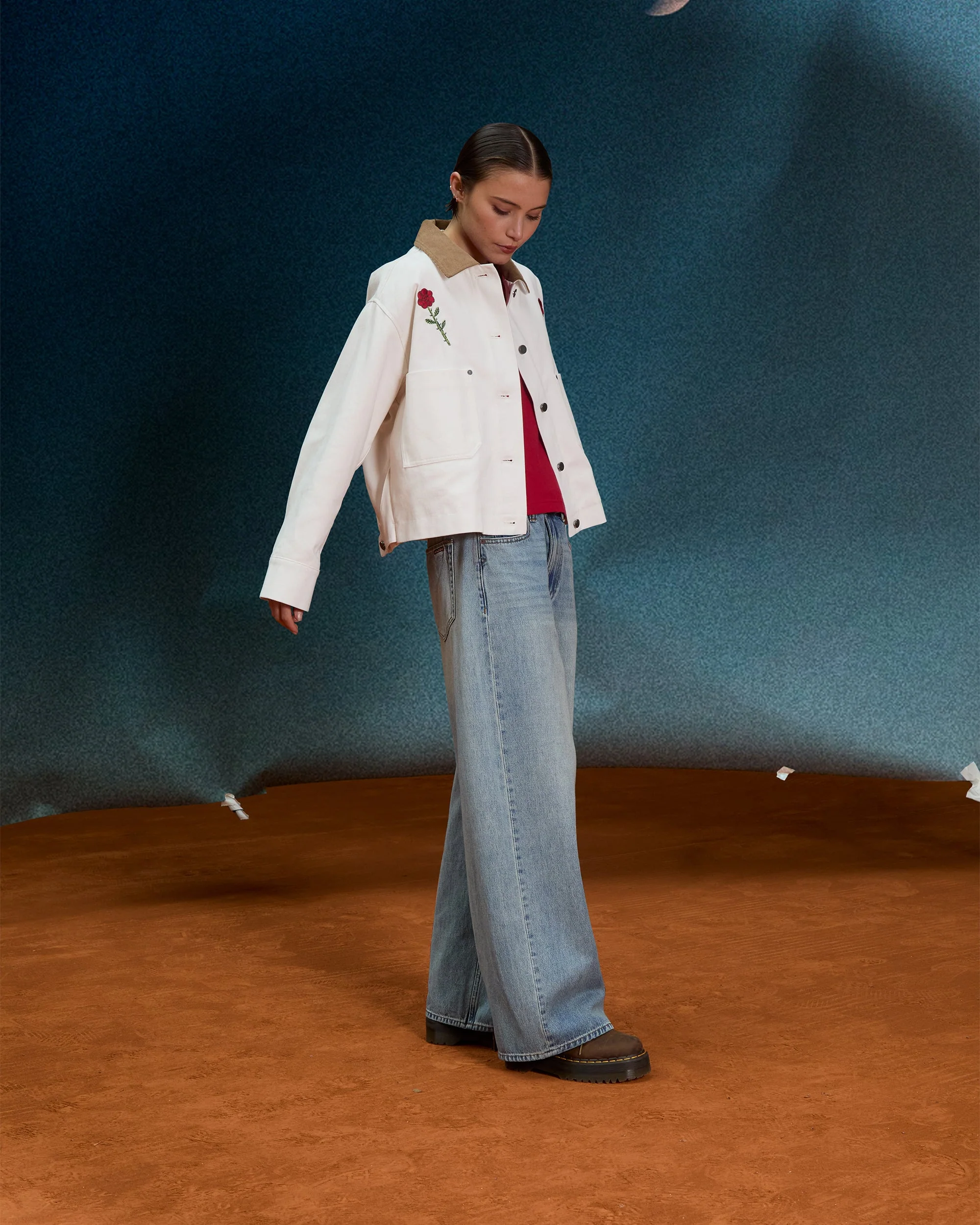 Mickey Mason Jacke - Off White - Image 4