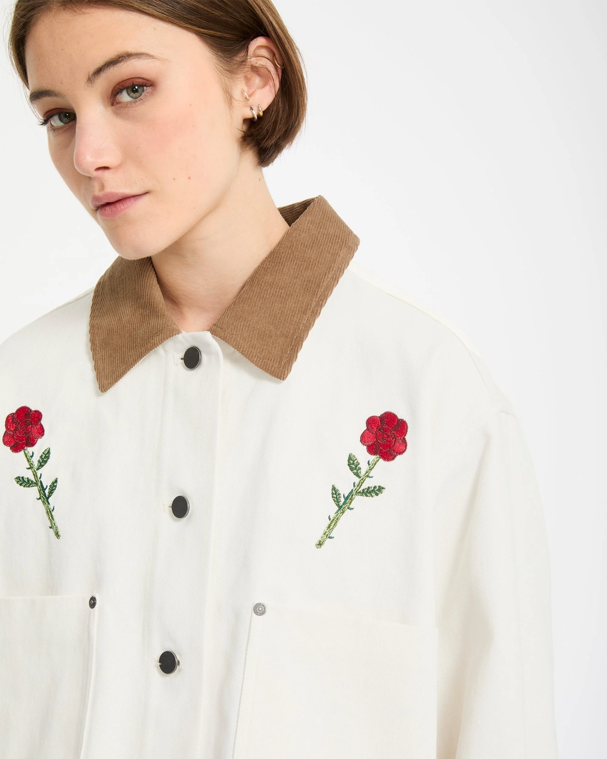 Mickey Mason Jacke - Off White - Image 9