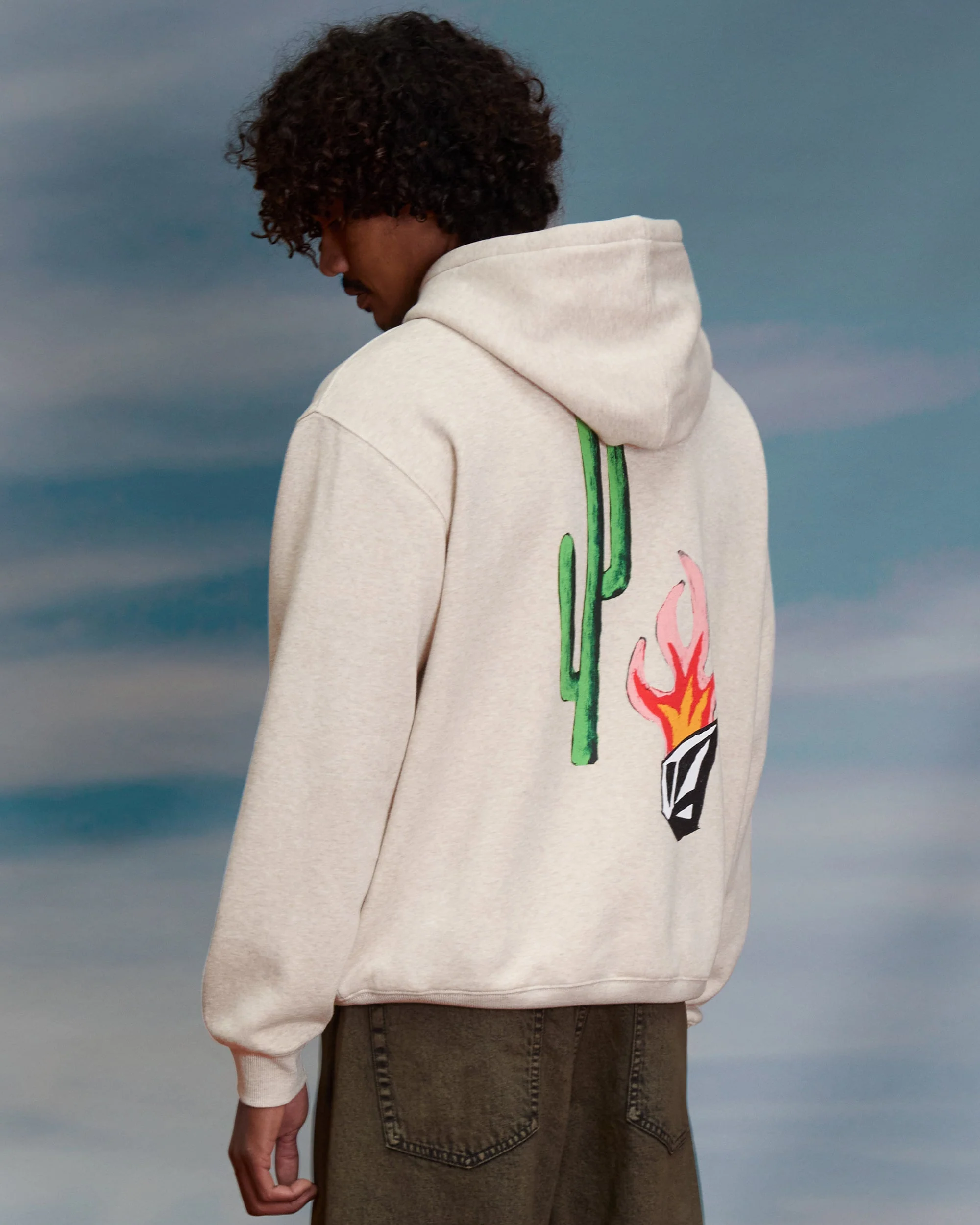 Mickey Mason Hoodie - Dust Heather