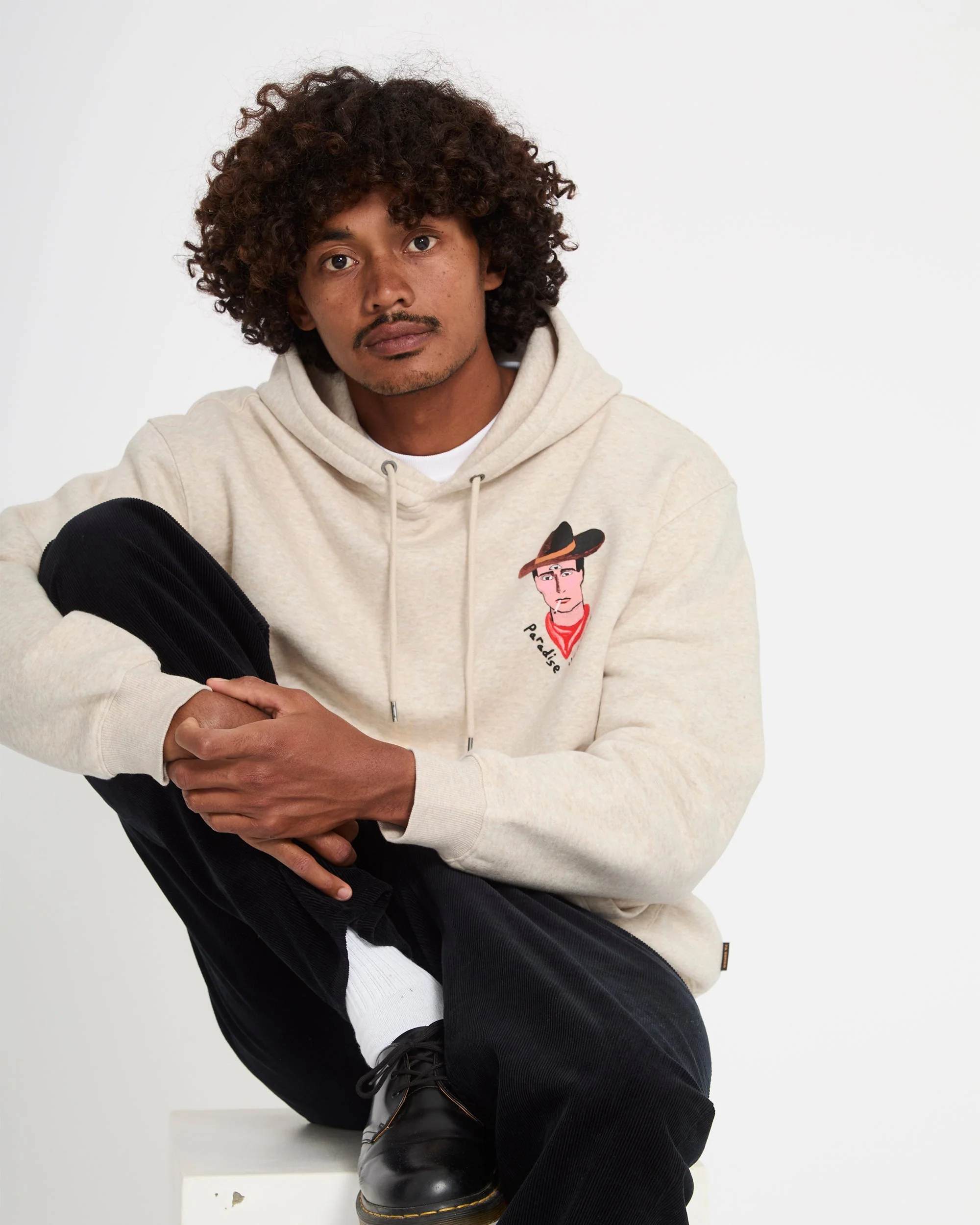 Mickey Mason Hoodie - Dust Heather - Image 10