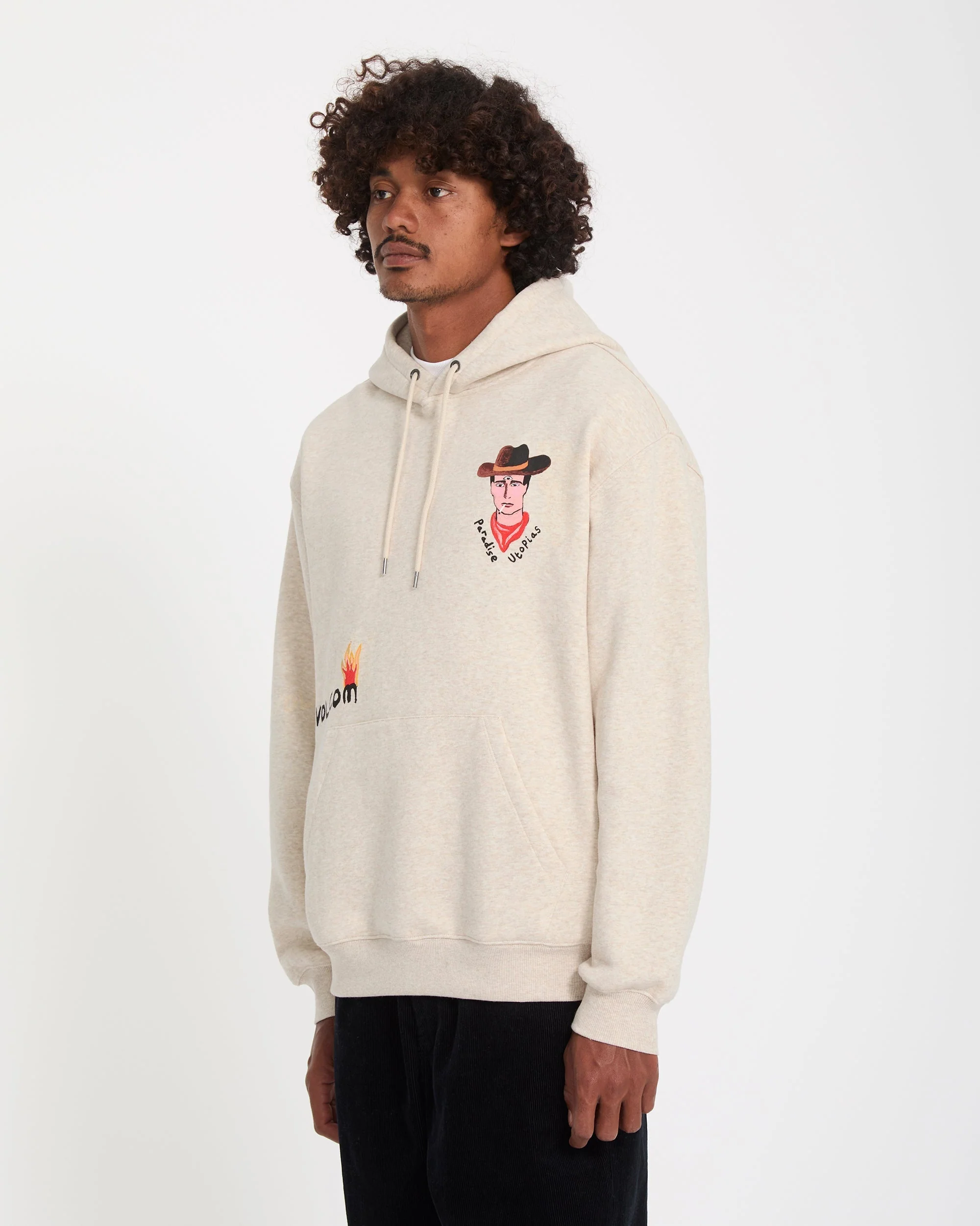 Mickey Mason Hoodie - Dust Heather - Image 6
