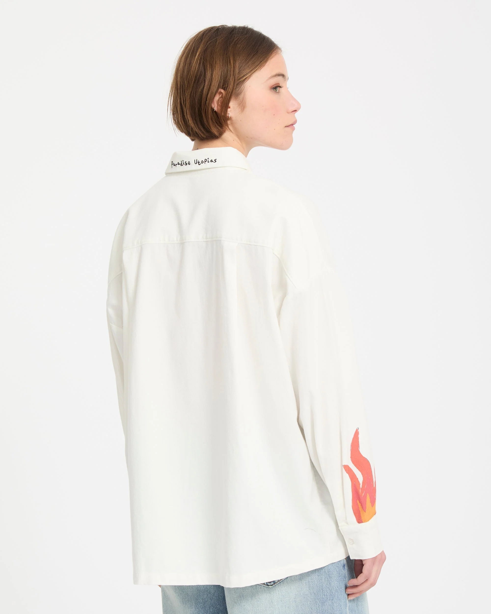 Mickey Mason Hemd - Off White - Image 2