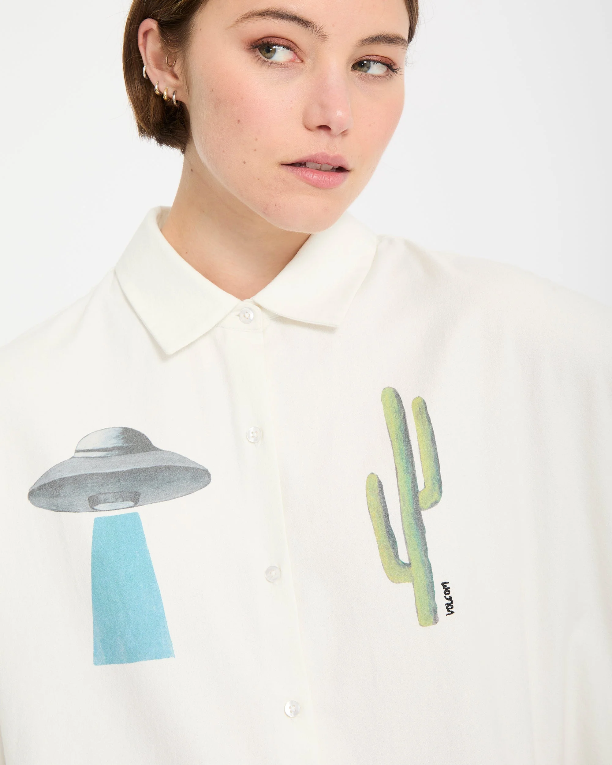 Mickey Mason Hemd - Off White - Image 8