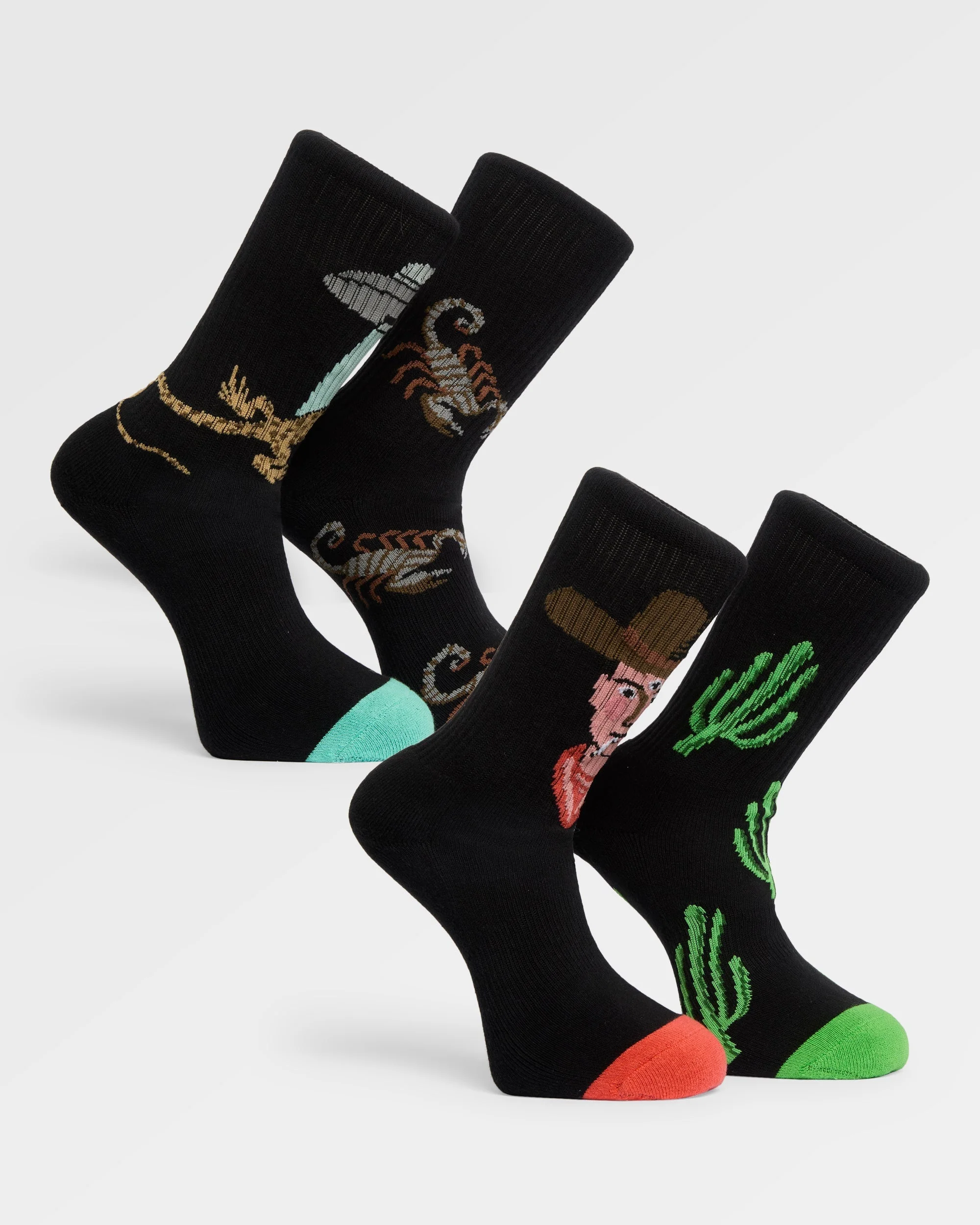 Mickey Mason Socken (2 Pack) - Multi