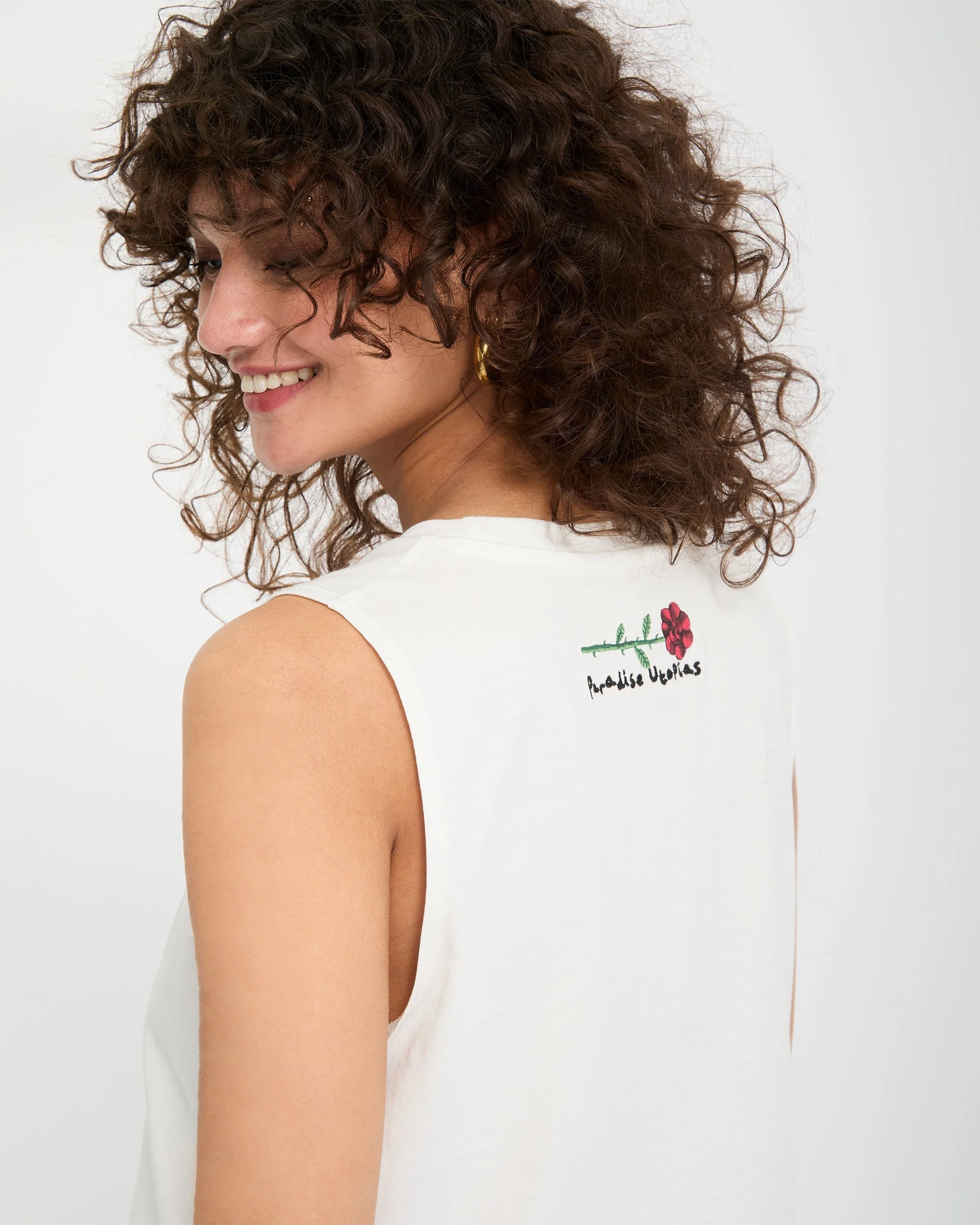 Mickey Mason Tanktop - Off White - Image 8