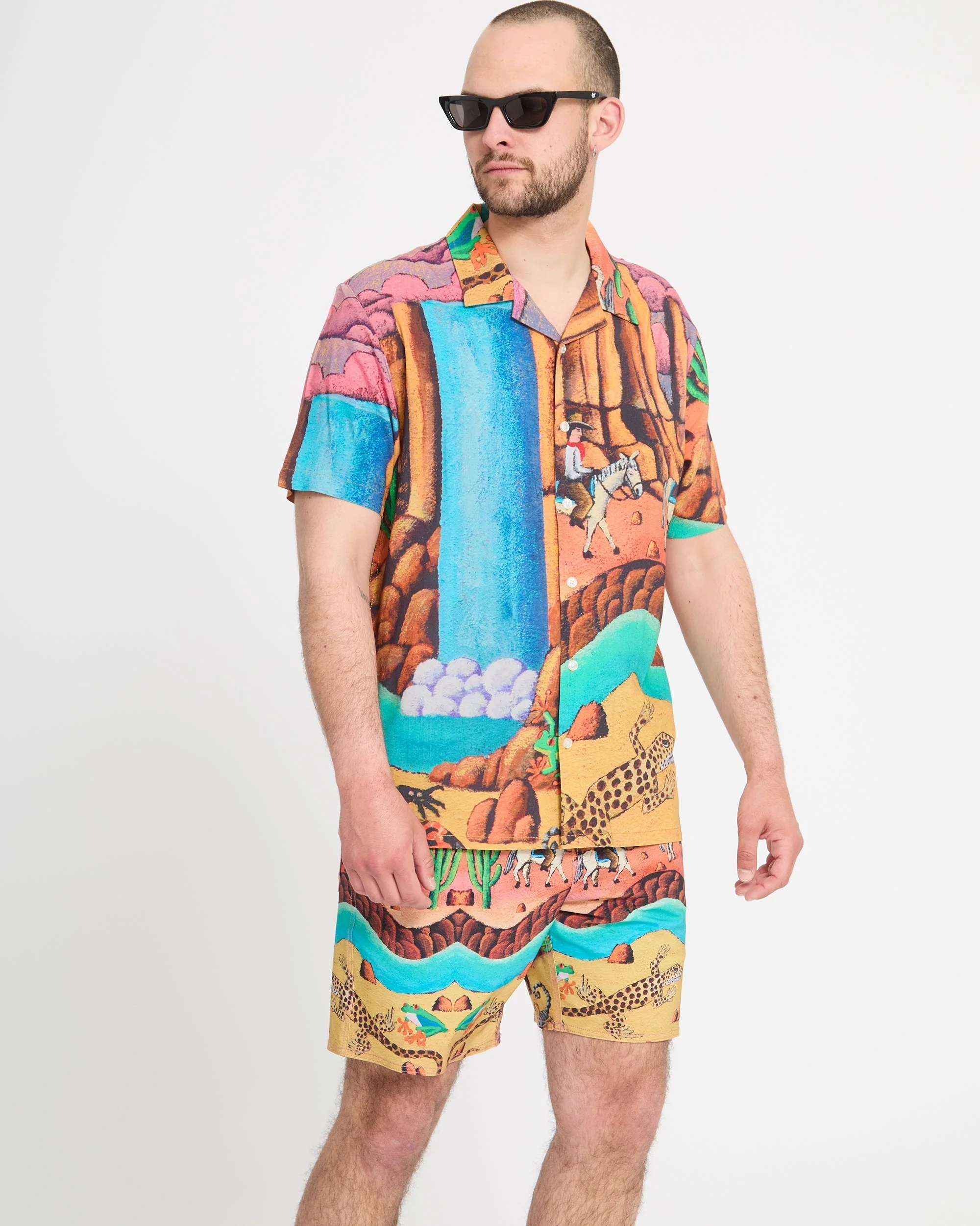Mickey Mason Trunk 17" Boardshorts - Multi - Image 10