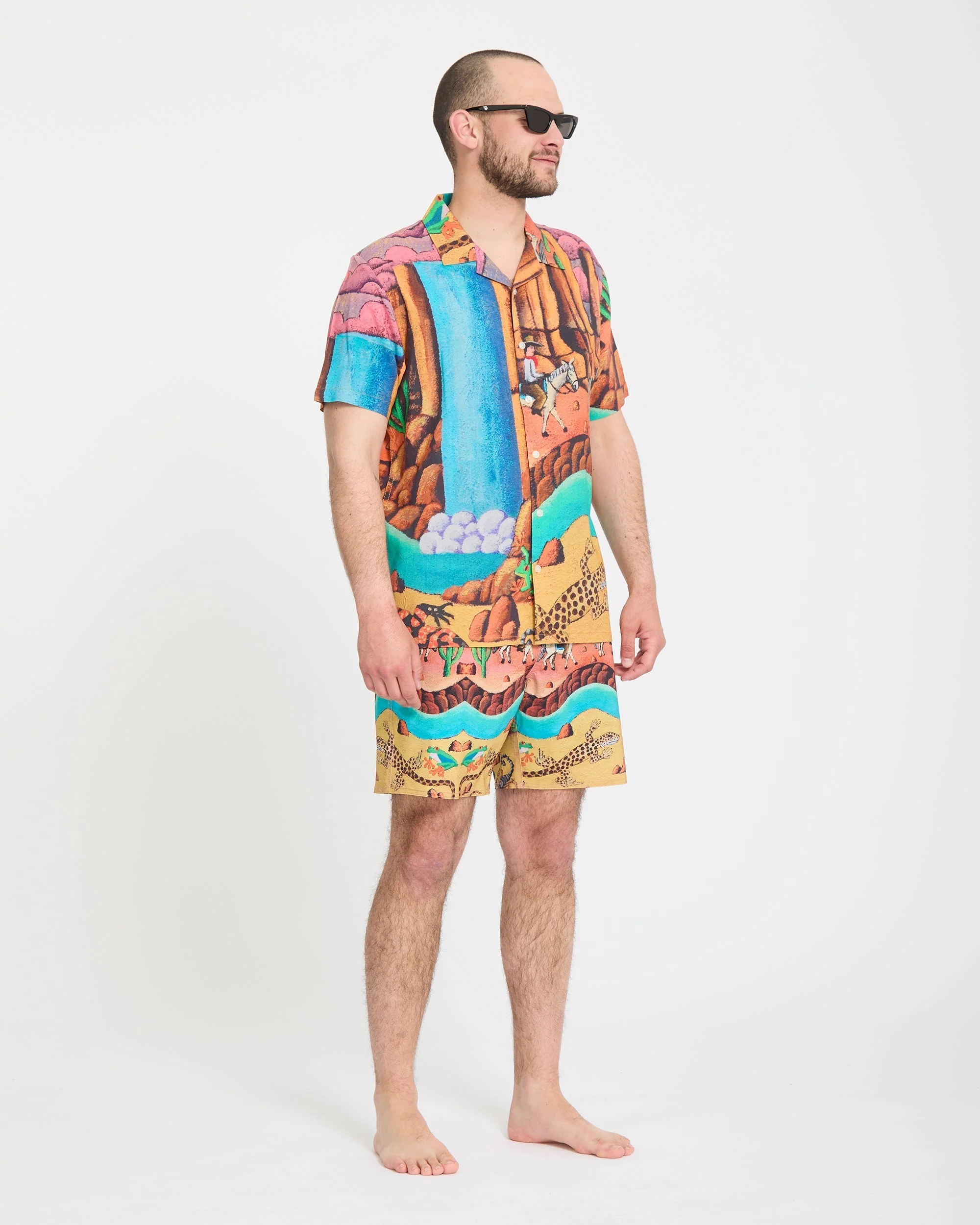 Mickey Mason Trunk 17" Boardshorts - Multi - Image 9