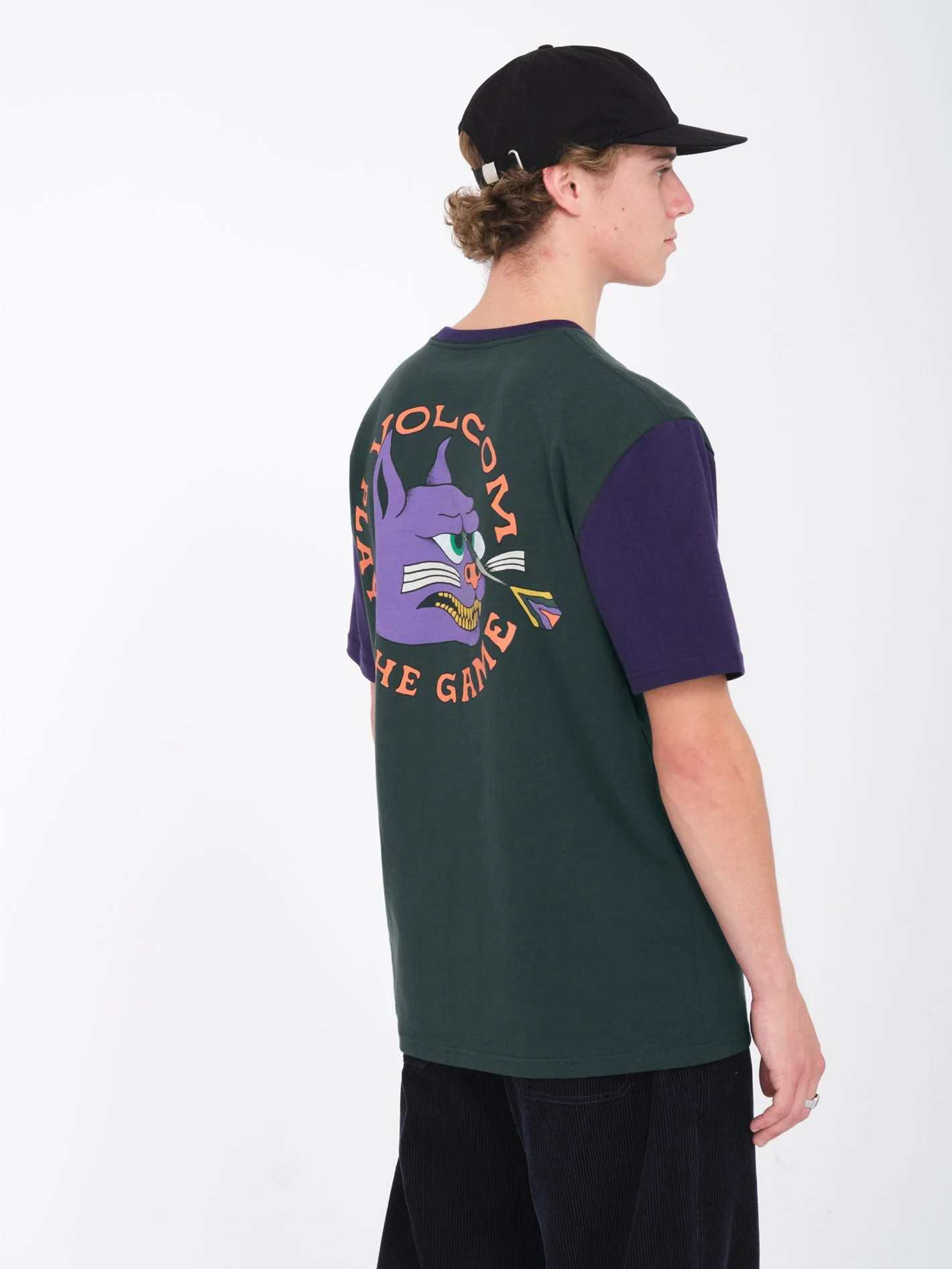 Nando Von Arb Color Block T-shirt - PONDEROSA PINE - Image 6