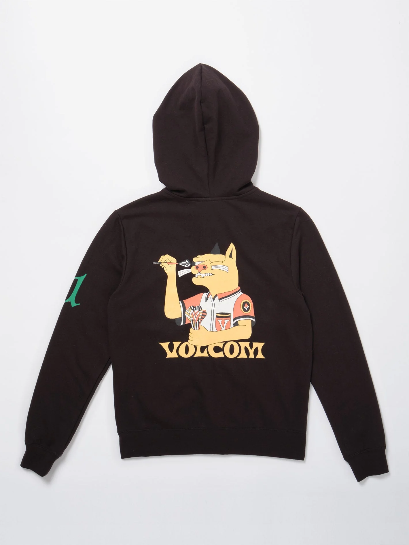 Nando Von Arb Full Zip Sweatshirt - BLACK - (KINDER) - Image 5