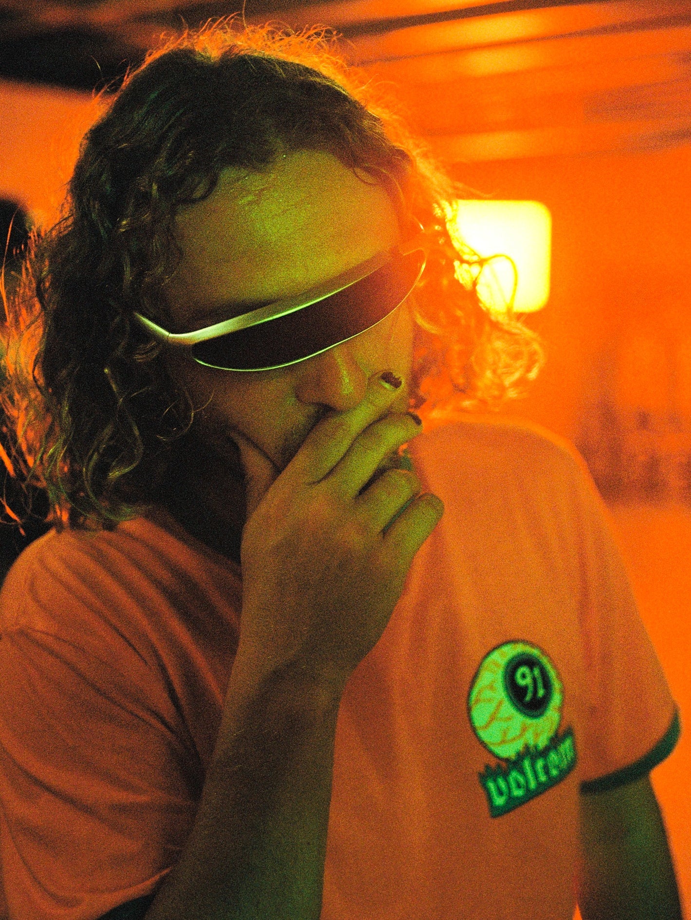 Nando Von Arb Ringer T-Shirt - CARROT - Image 5