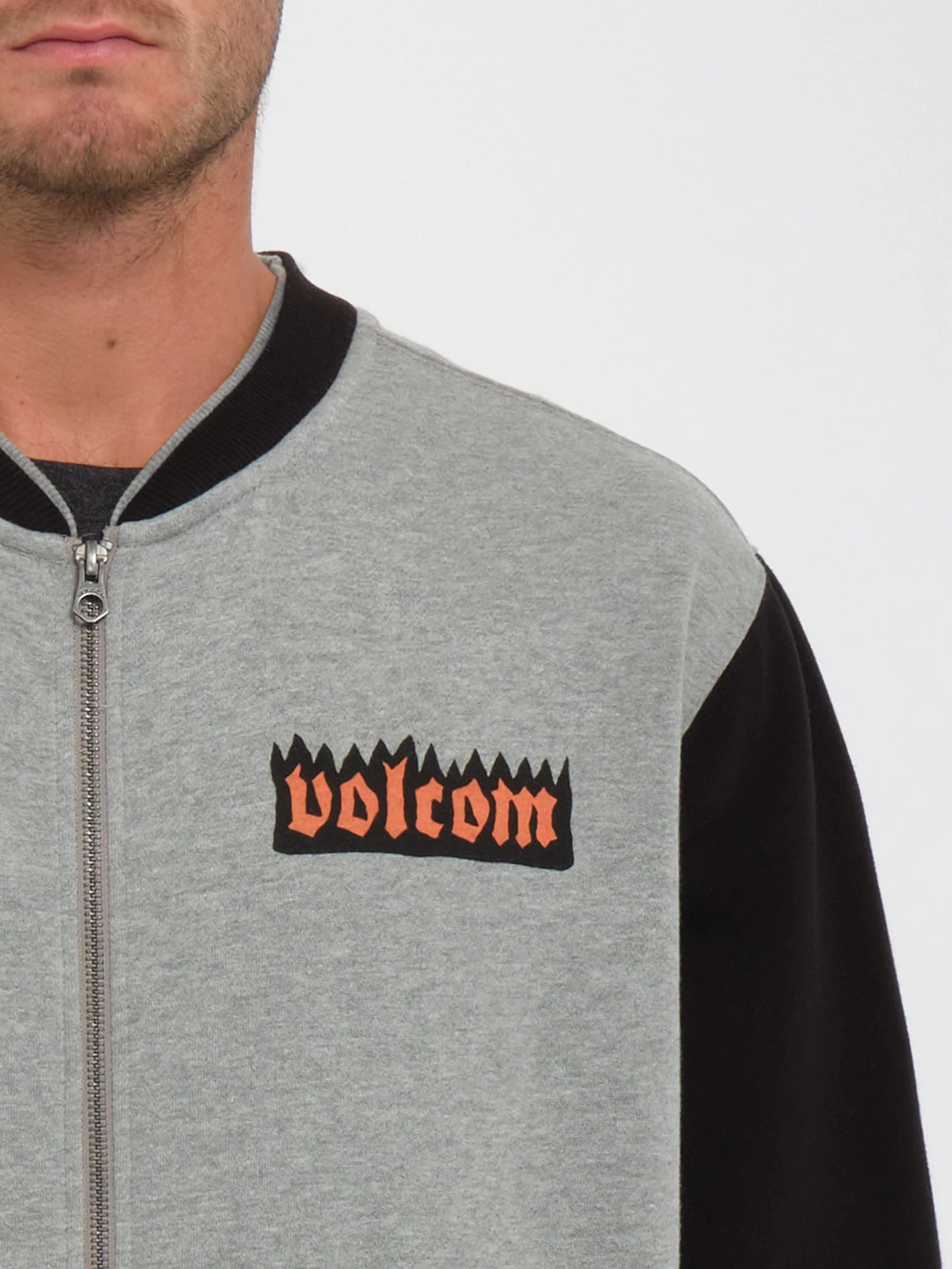 Nando Von Arb Zip Sweatshirt - HEATHER GREY - Image 5