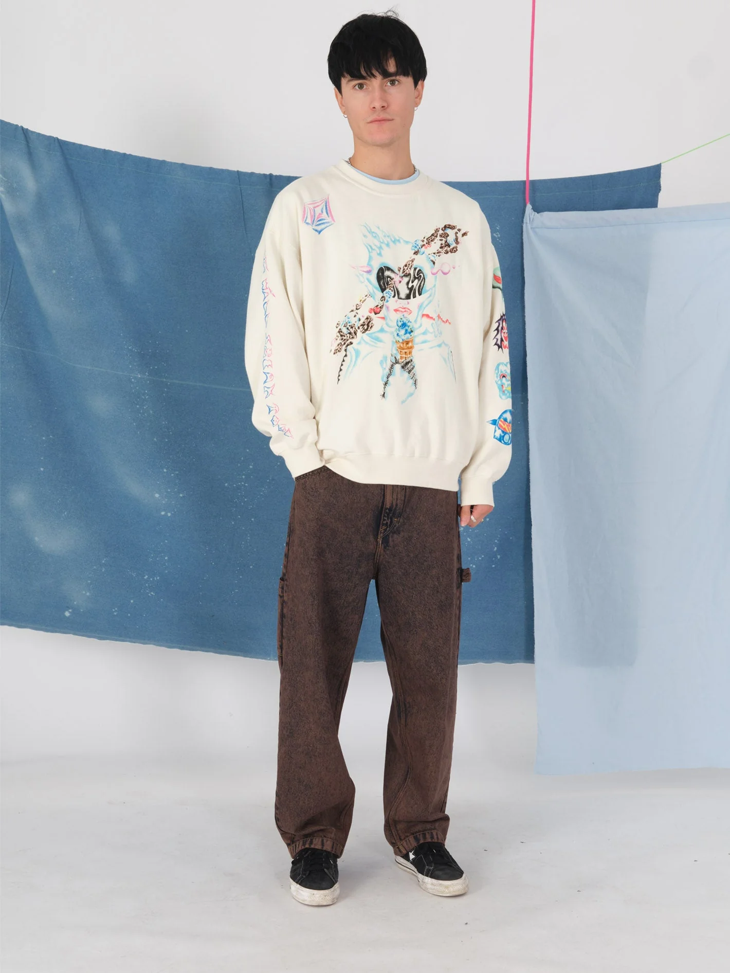 Sam Ryser Sweatshirt - OFF WHITE - Image 3