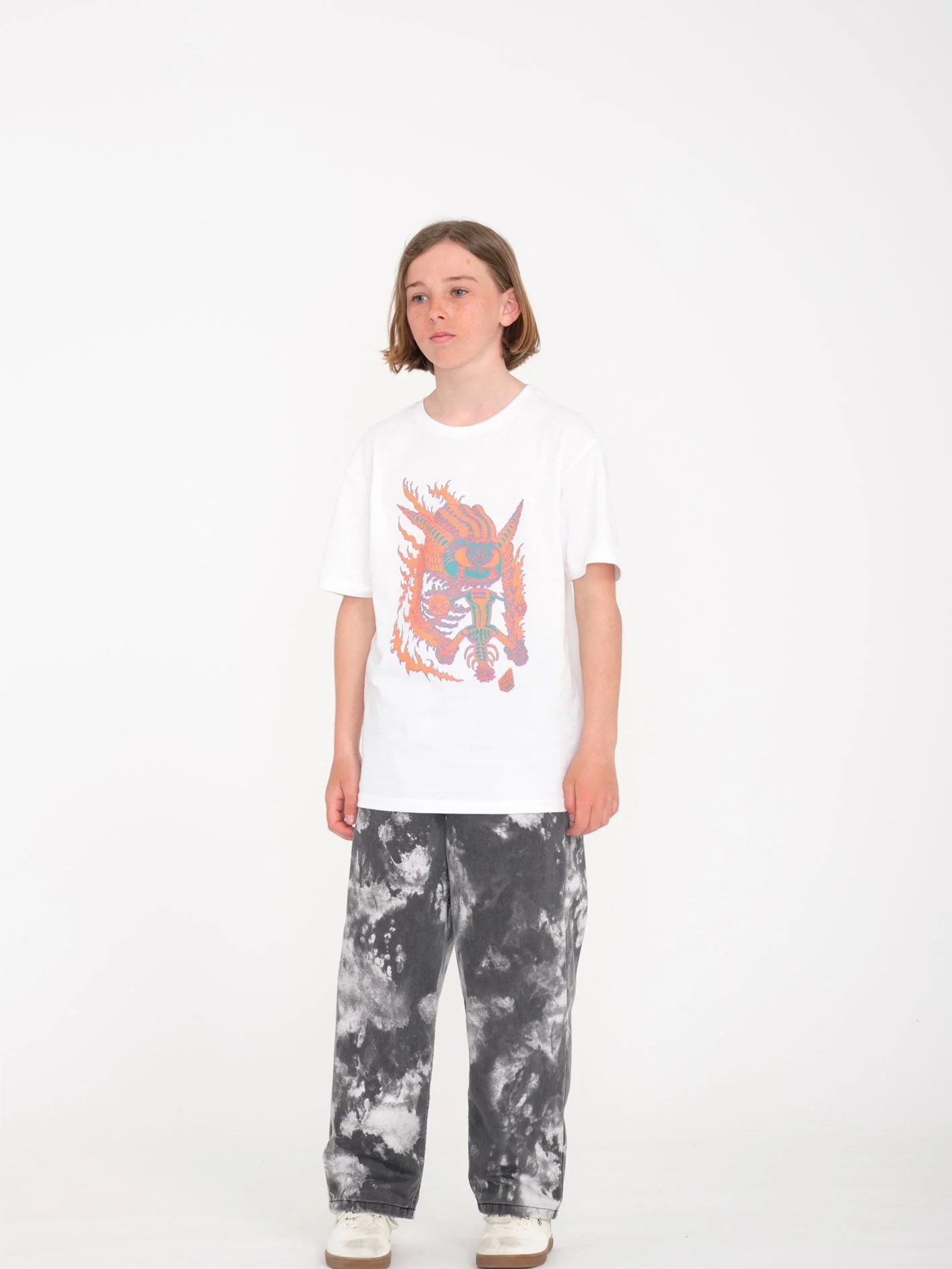 Tetsunori 1 T-shirt - WHITE - (KINDER) - Image 4