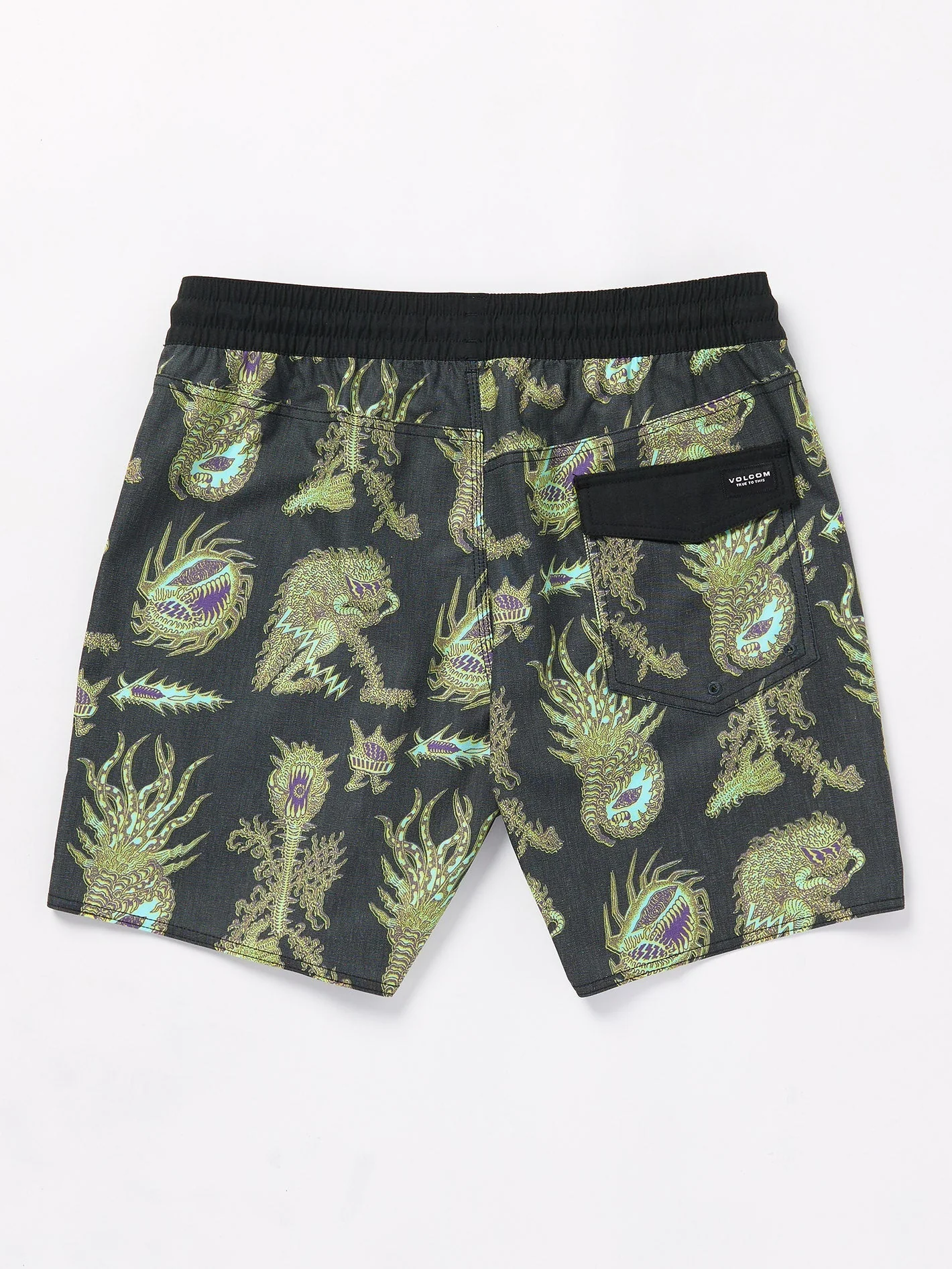 Tetsunori Trunk 17" Boardshort - BLACK - Image 5