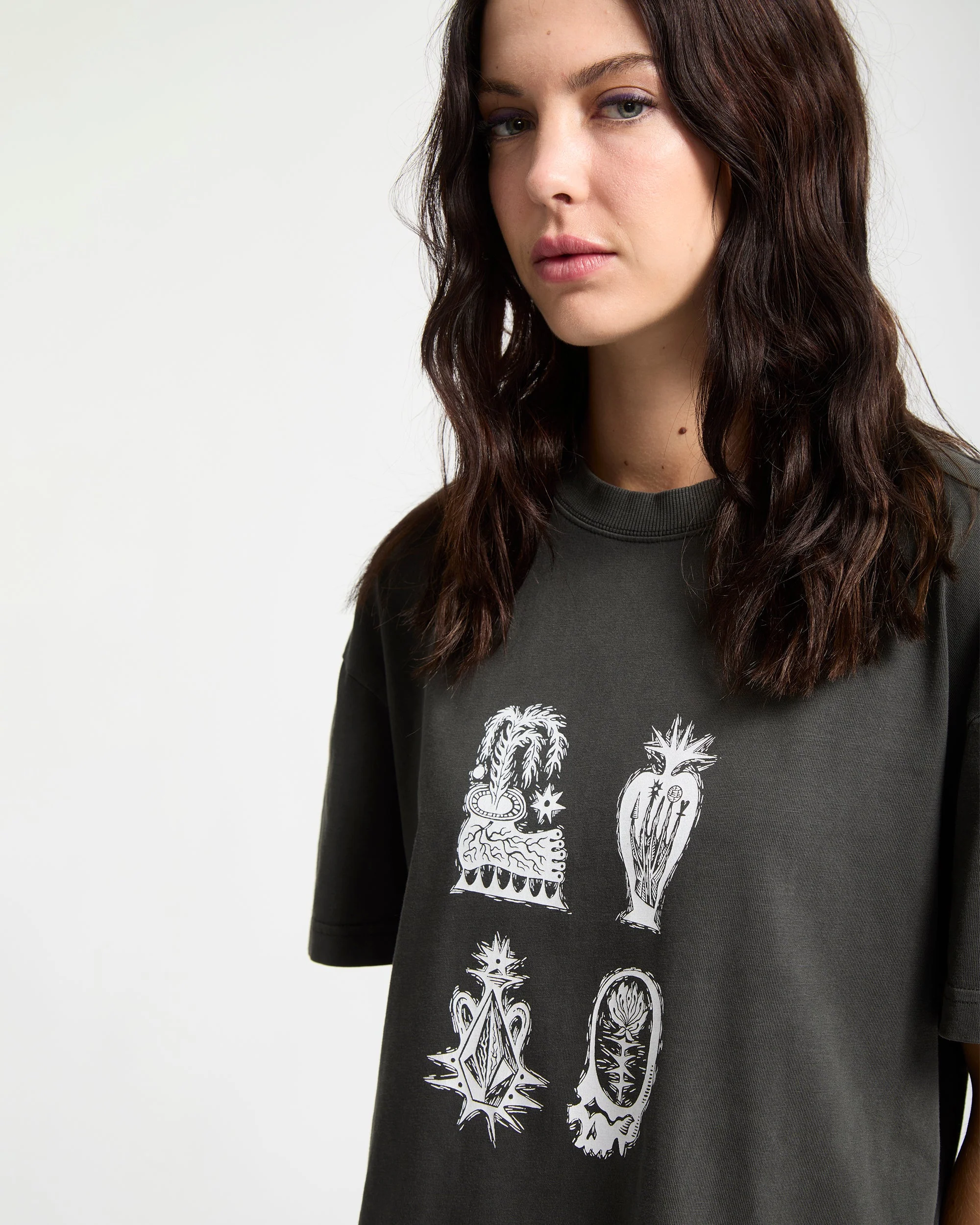Vaderetro 1 T-Shirt - Vintage Black - Image 3
