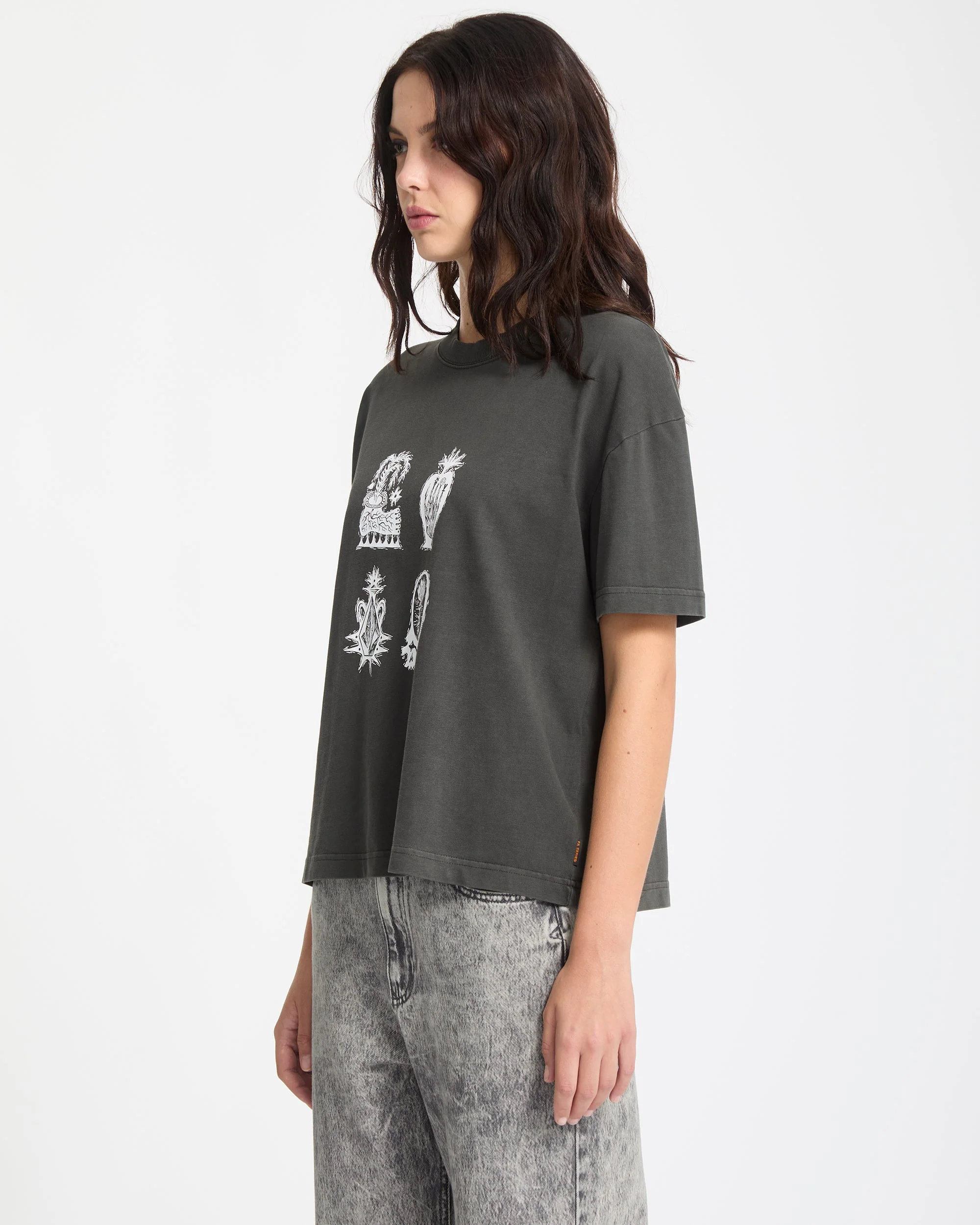 Vaderetro 1 T-Shirt - Vintage Black - Image 7