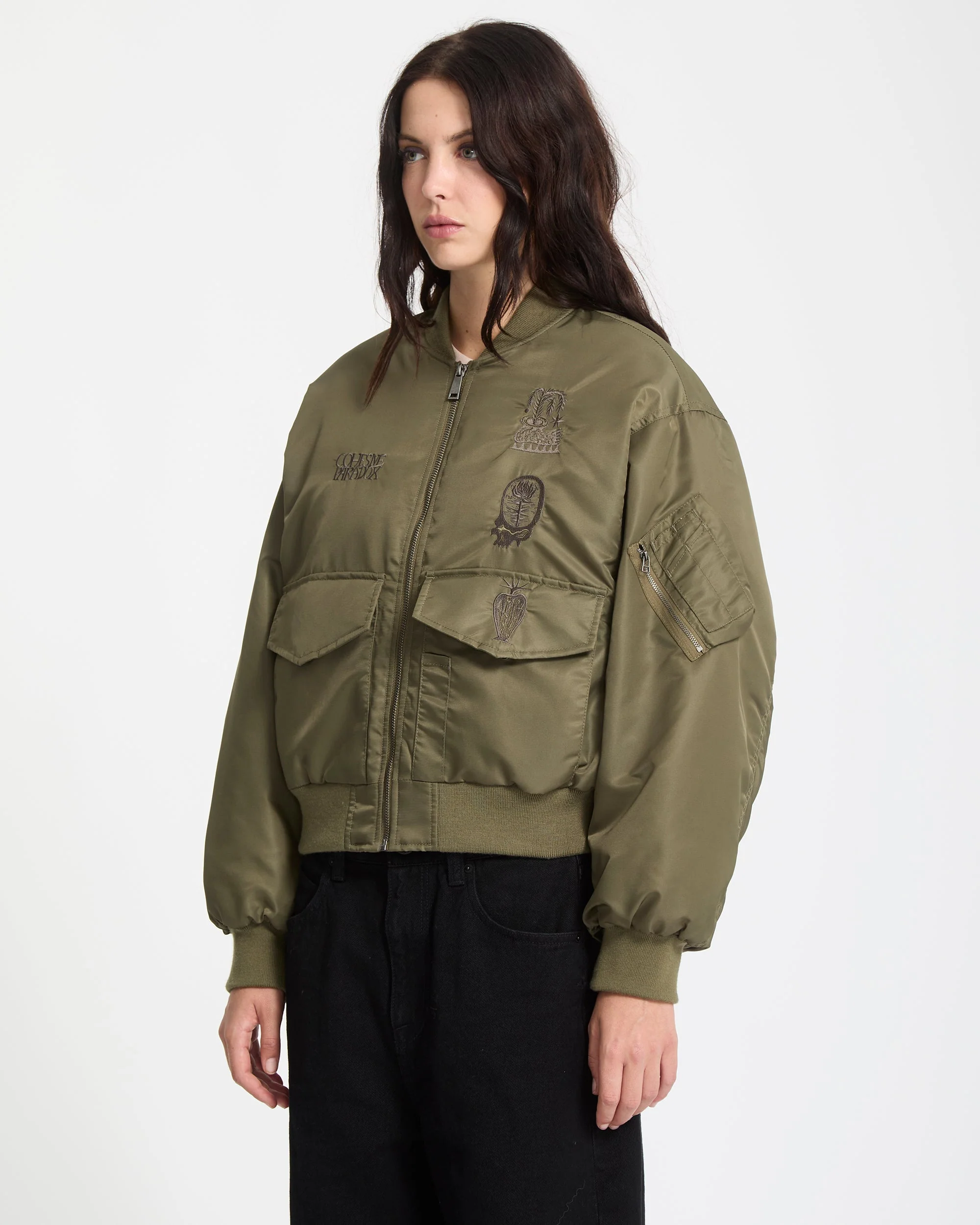 Vaderetro Bomberjacke - Wintermoss - Image 8