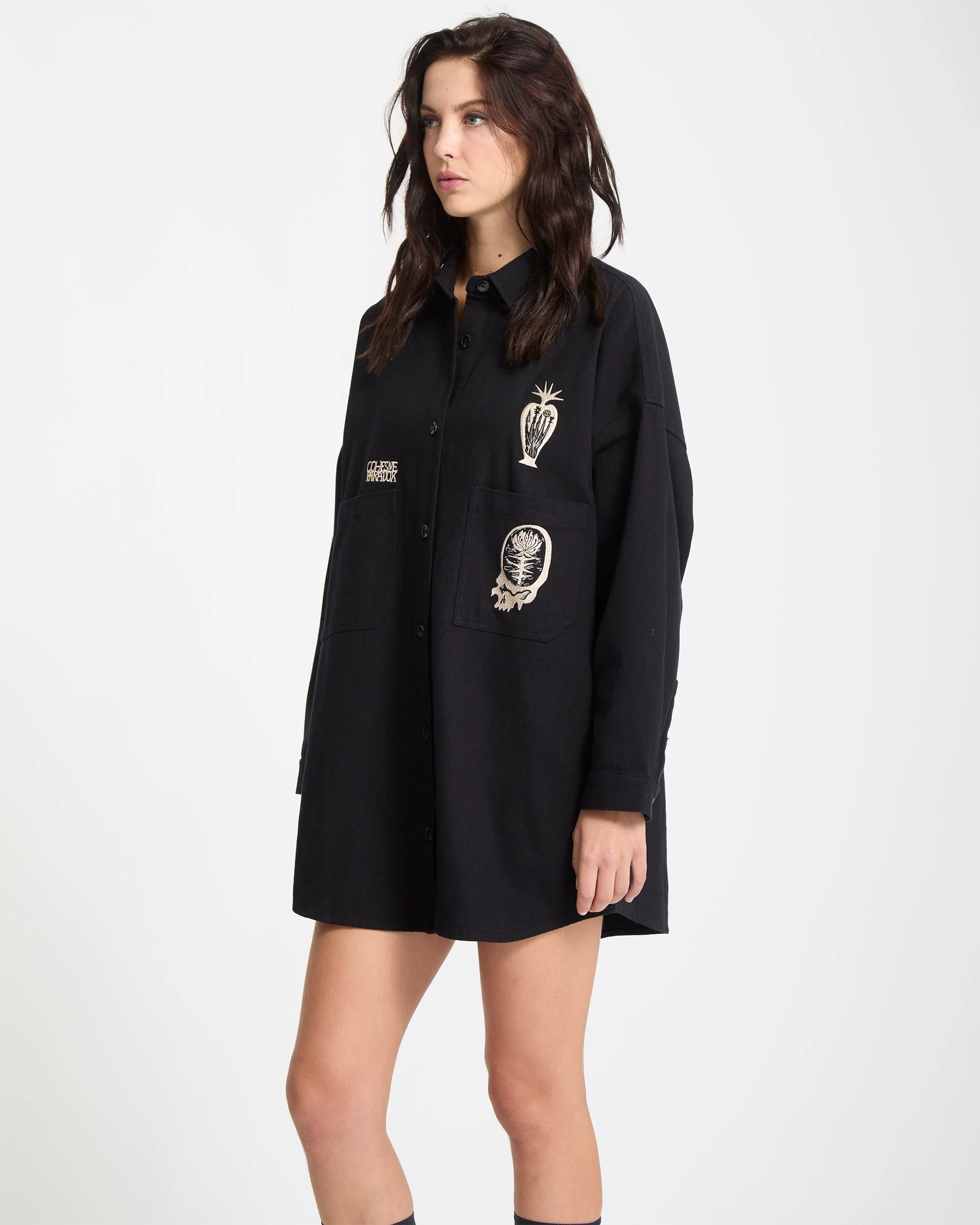 Vaderetro Kleid - Black - Image 12