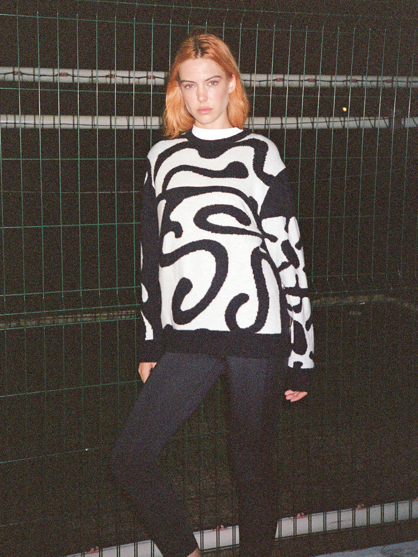 Zephyr Pullover - Black White - Image 5
