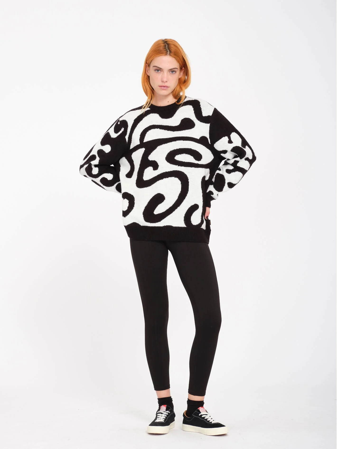 Zephyr Pullover - Black White - Image 6