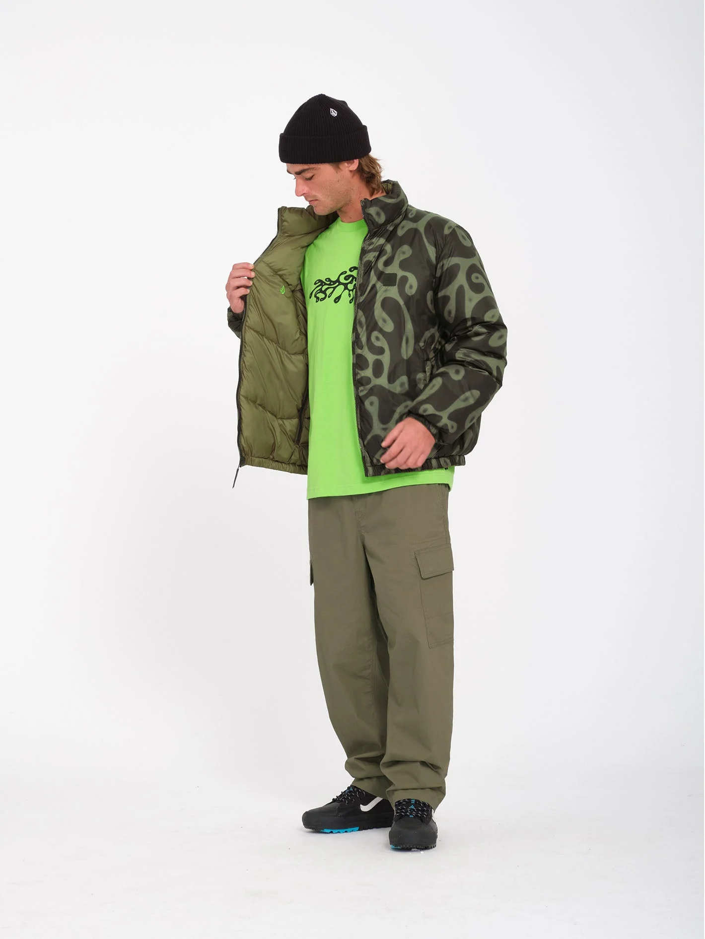 Zephyr Wallstone Jacke (Wendbar) - Wintermoss - Image 13