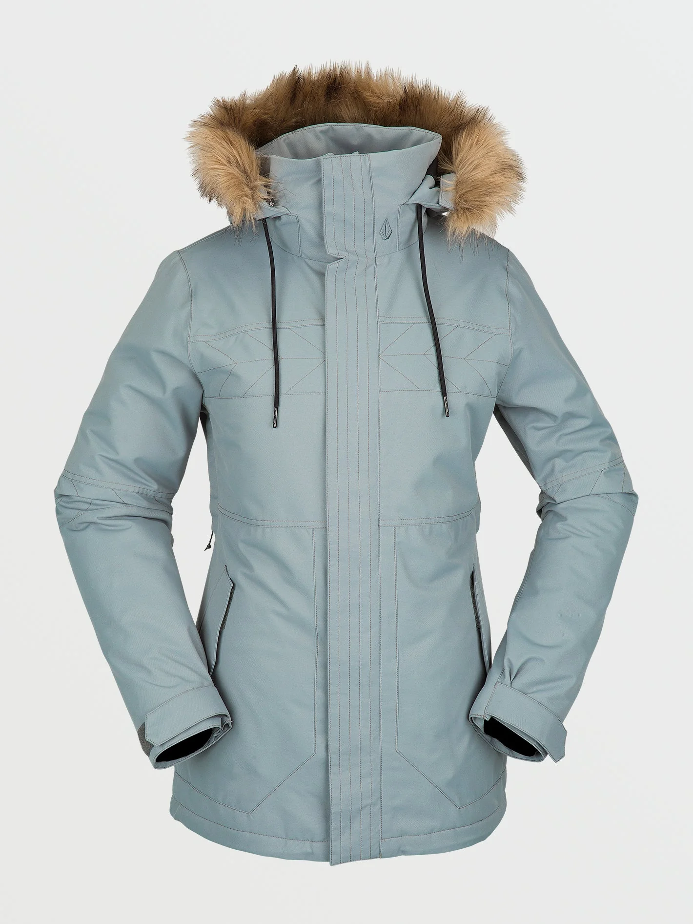 Fawn Insulated Jacket - Green Ash - Image 8