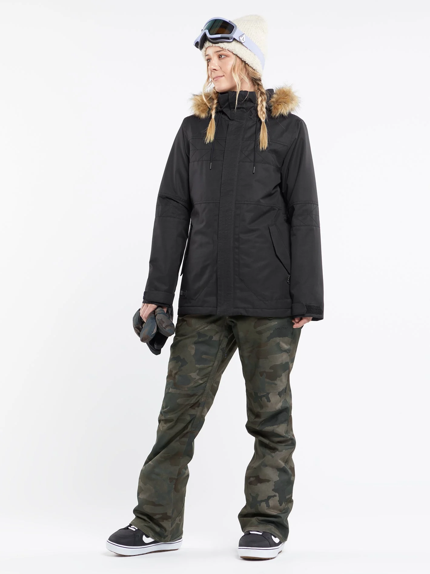 Fawn Insulated Jacke - BLACK - Image 9