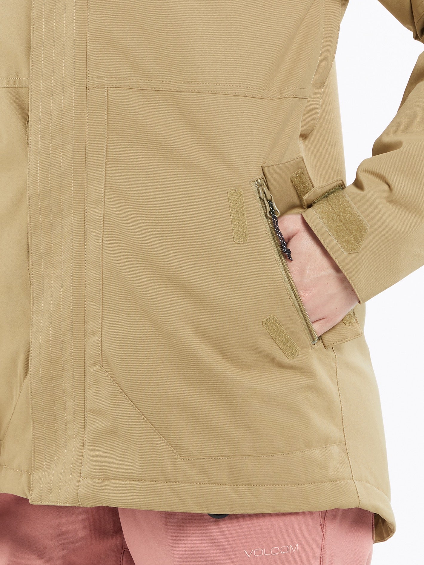 Fawn Insulated Jacke - DARK KHAKI - Image 6