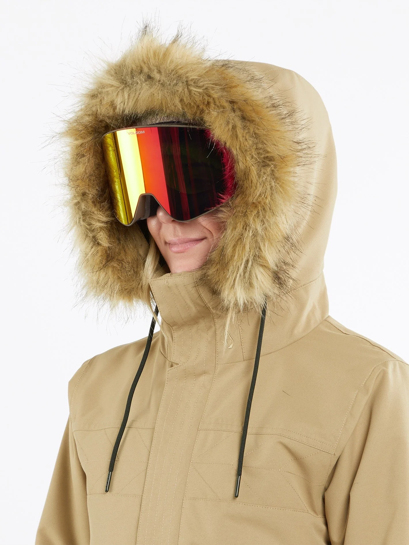 Fawn Insulated Jacke - DARK KHAKI - Image 7