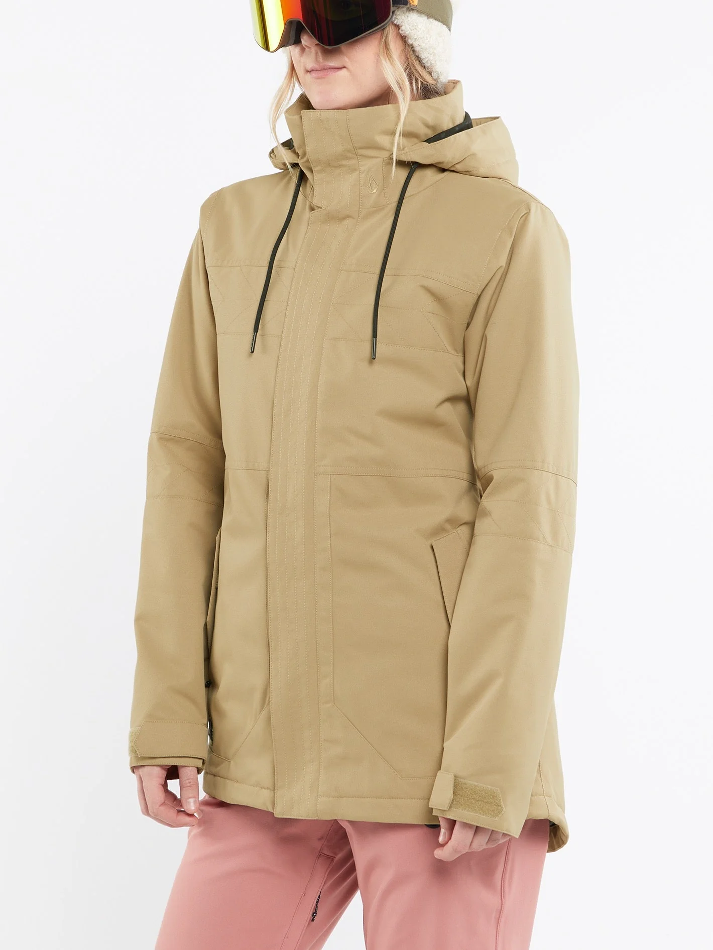 Fawn Insulated Jacke - DARK KHAKI - Image 8