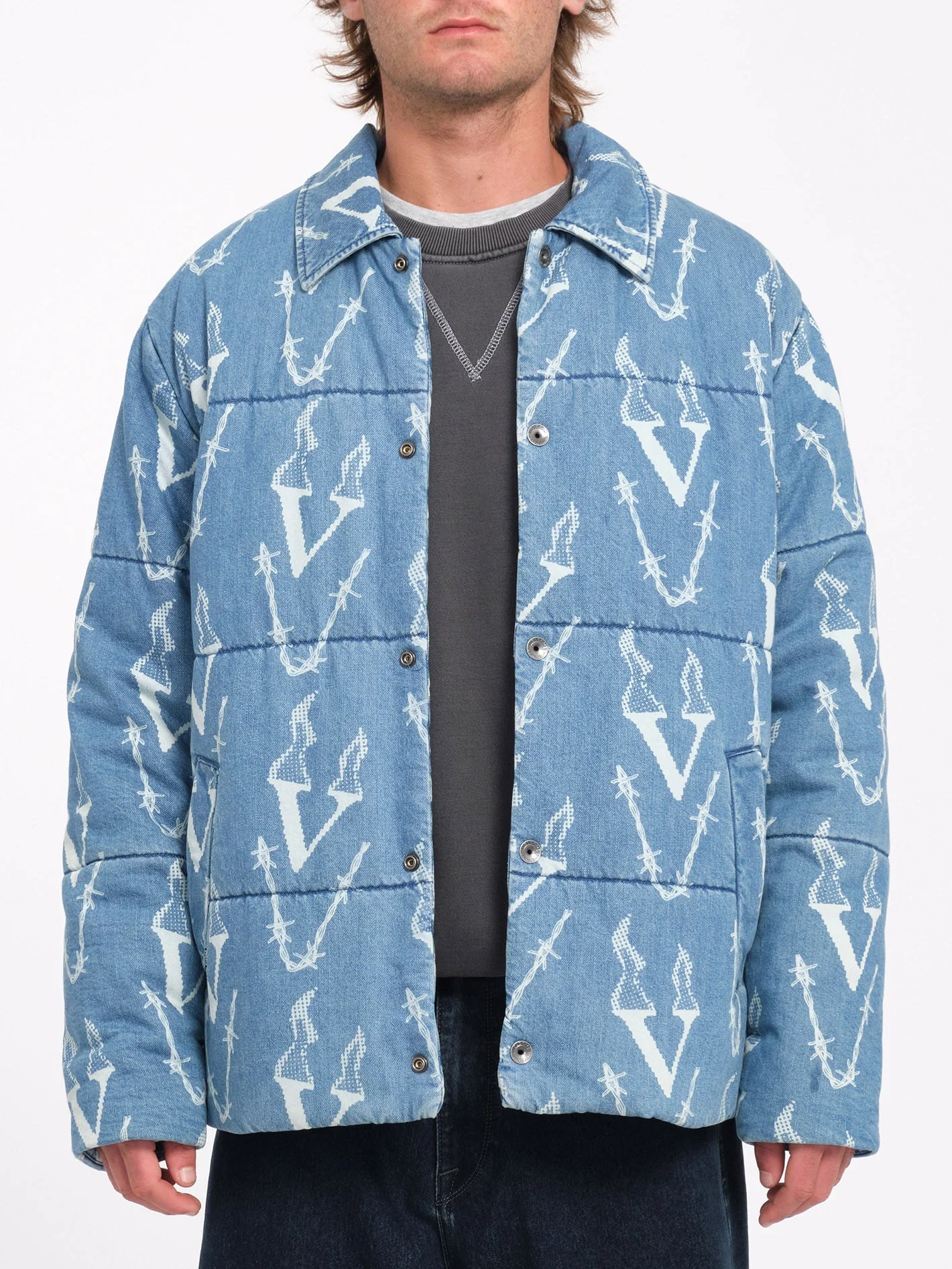 Fergadelic Jacke - Road Sky - Image 5