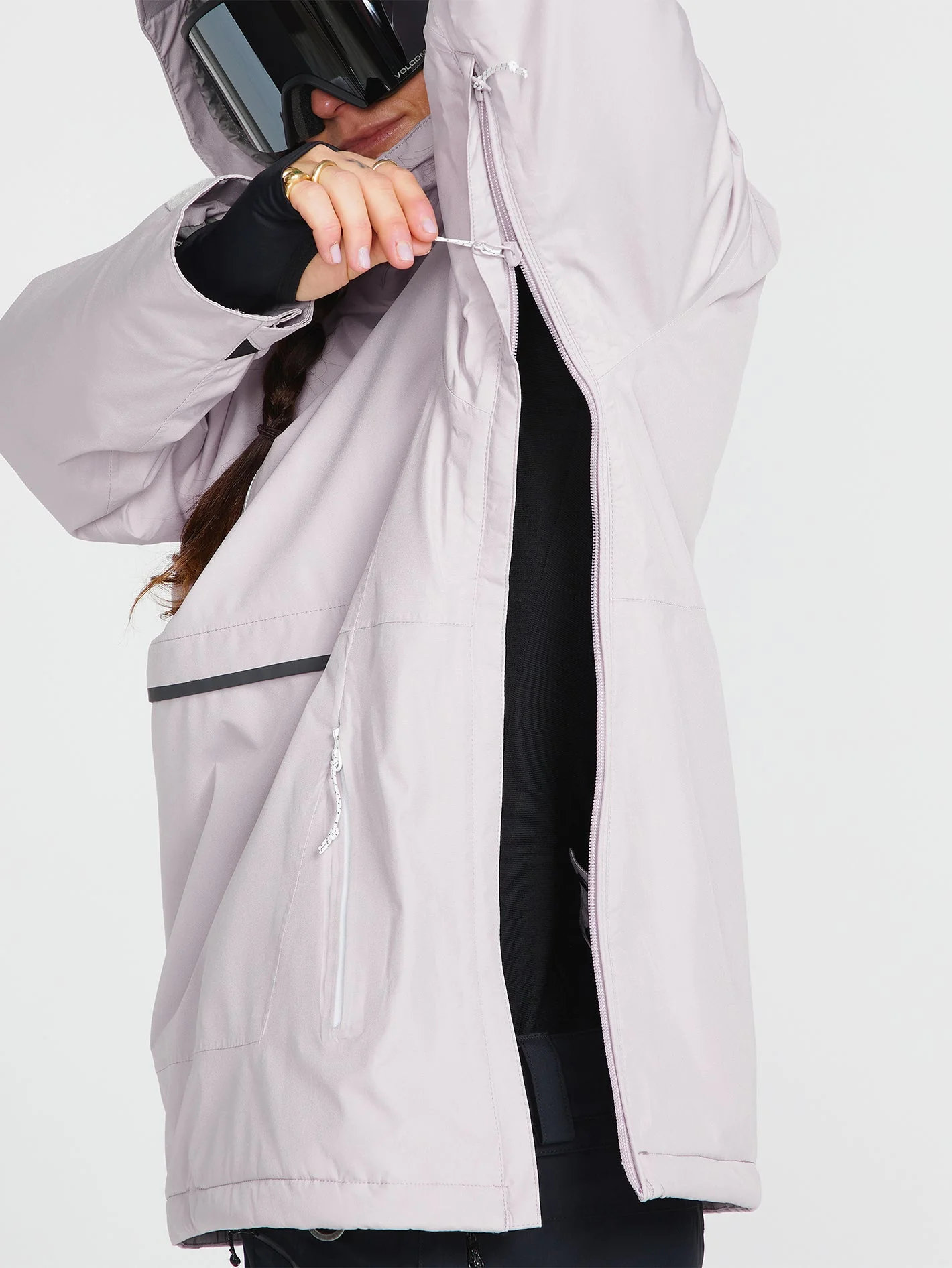 Fern Insulated Gore-Tex Pullover Jacket - Amethyst Smoke - Image 9