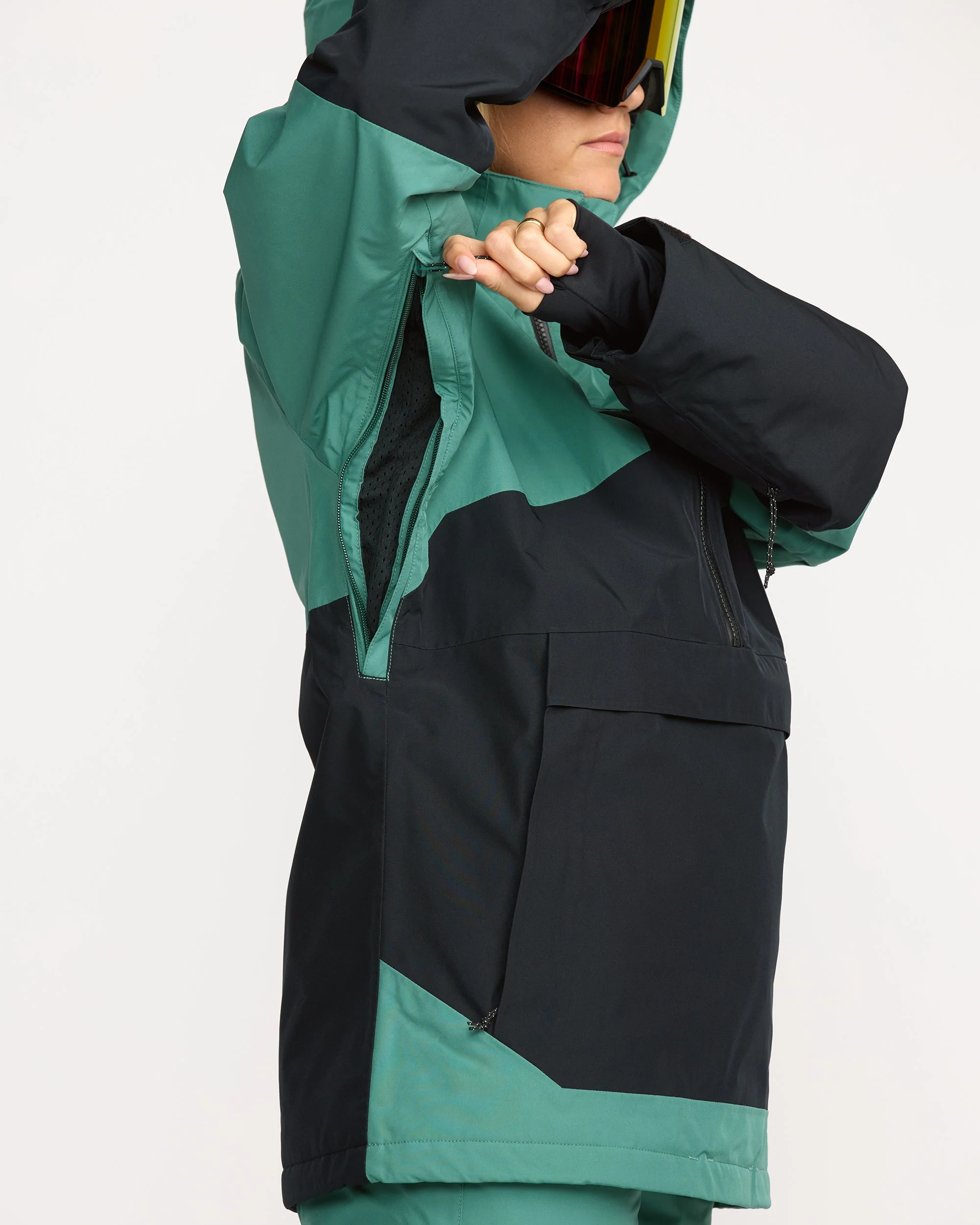 Fern Insulated Gore-Tex Pullover Jacke - Spruce Green - Image 8