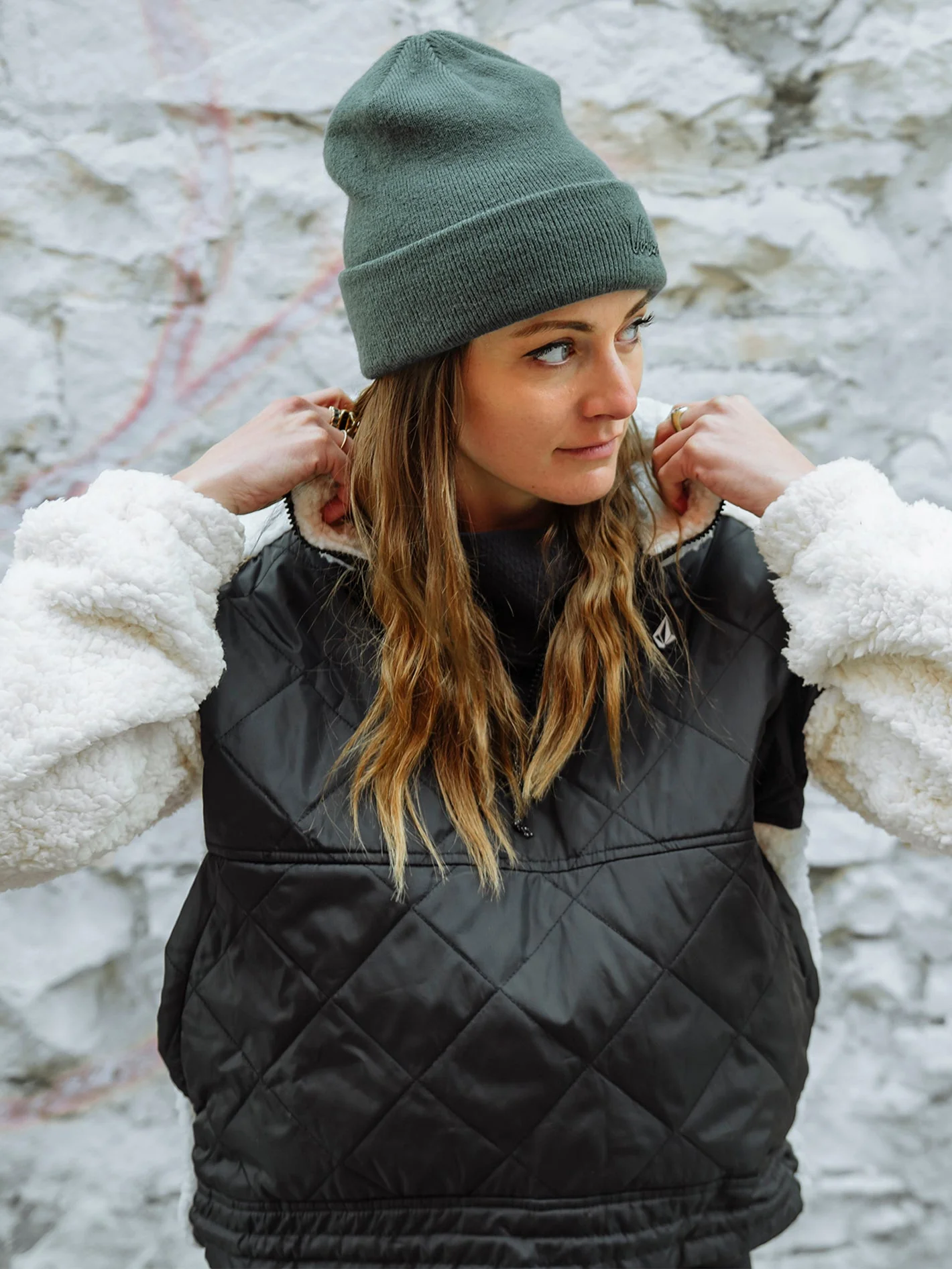Ferron Pullover Jacke - MOONBEAM - Image 7