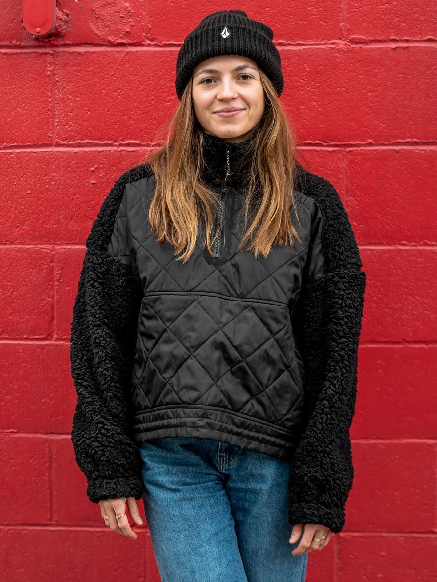 Ferron Pullover Jacke - BLACK - Image 7