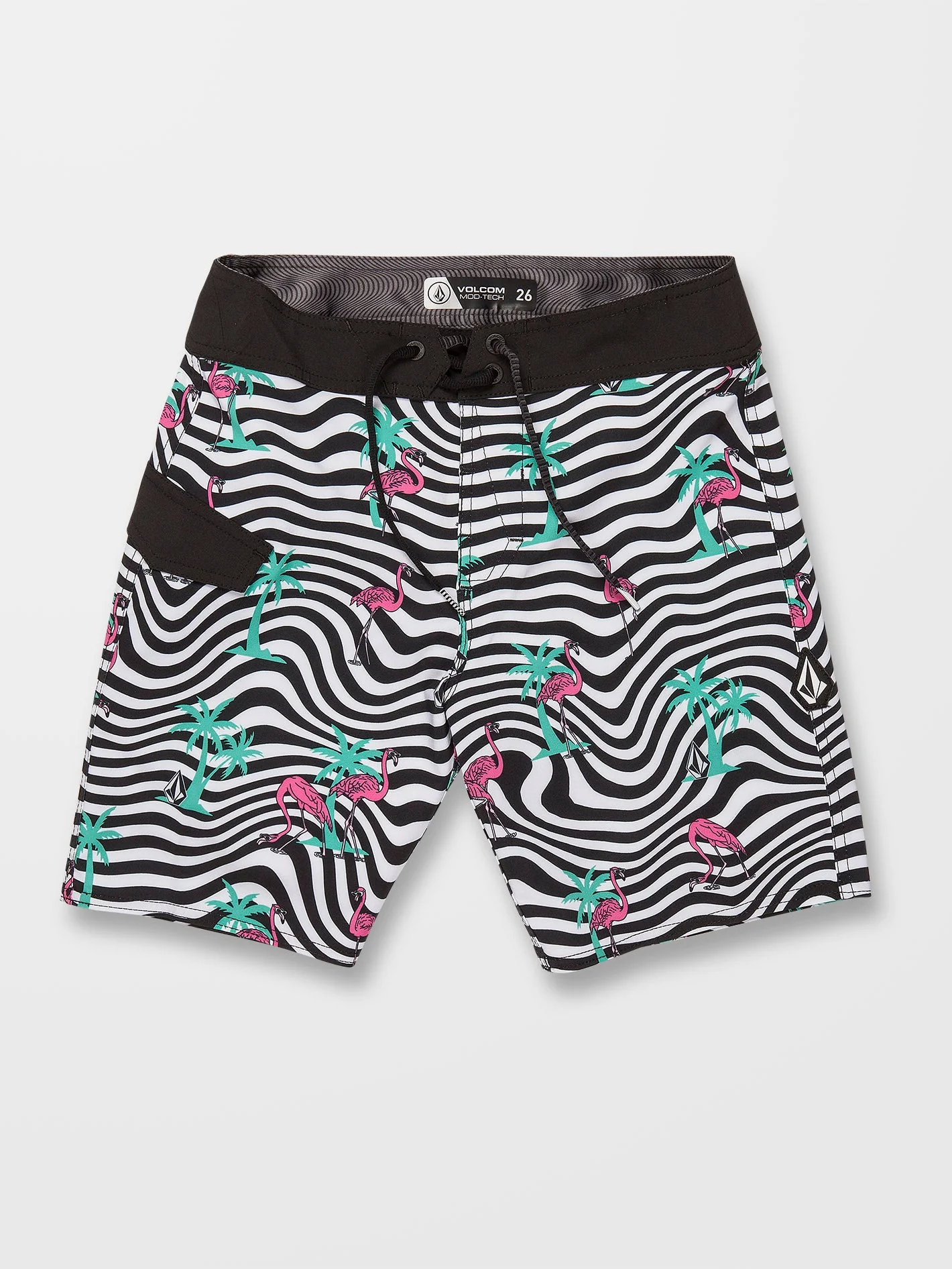 Flamingbros Mod 16" Badeshorts - WHITE - (KINDER) - Image 2