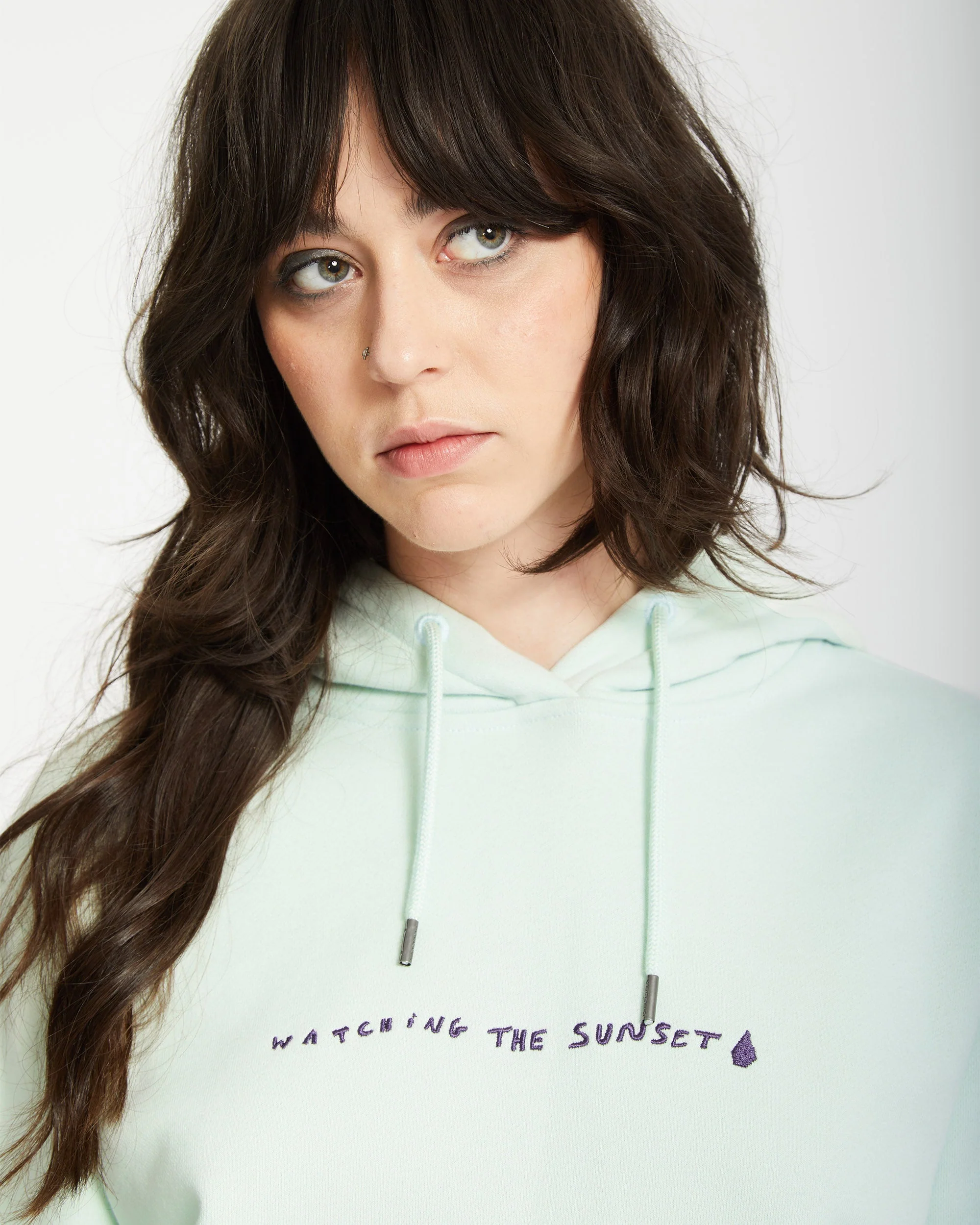 Flowish Kapuzenpullover - CLOUD BLUE - Image 3