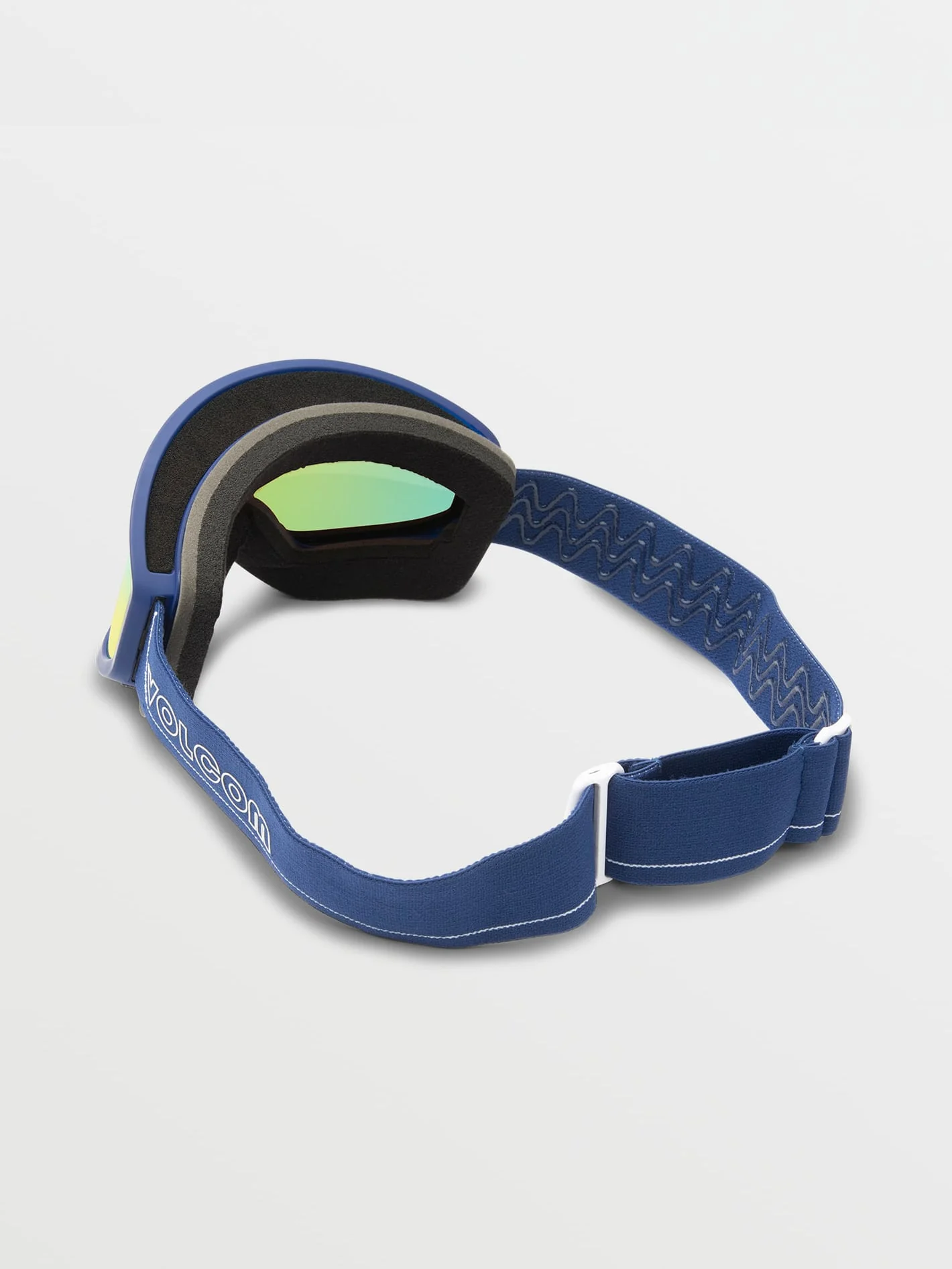 Footprints Dark Blue/White Goggle - Gold Chrome - Image 6
