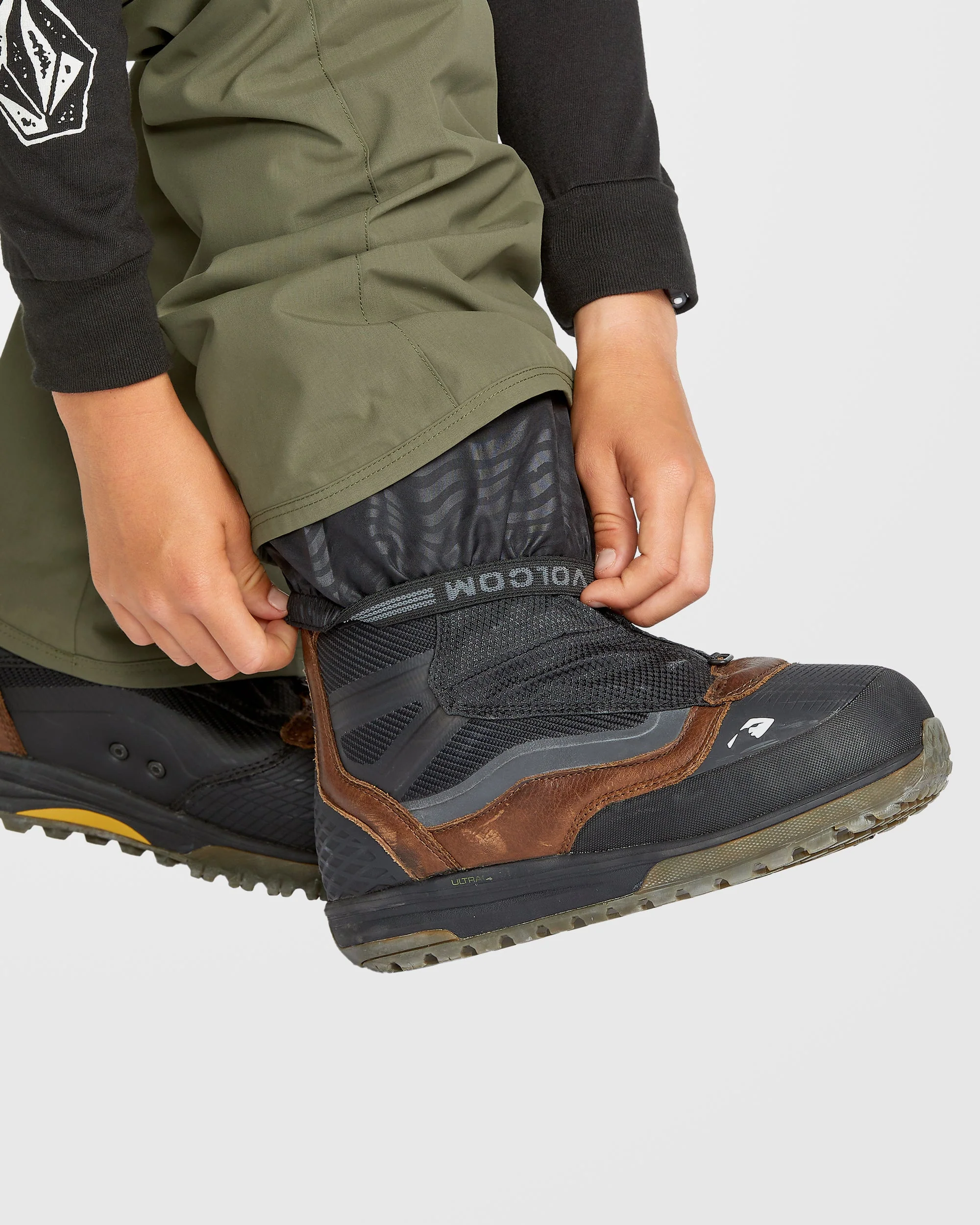 Freakin Chino Youth Insulated Hose - Ivy - (KINDER) - Image 7