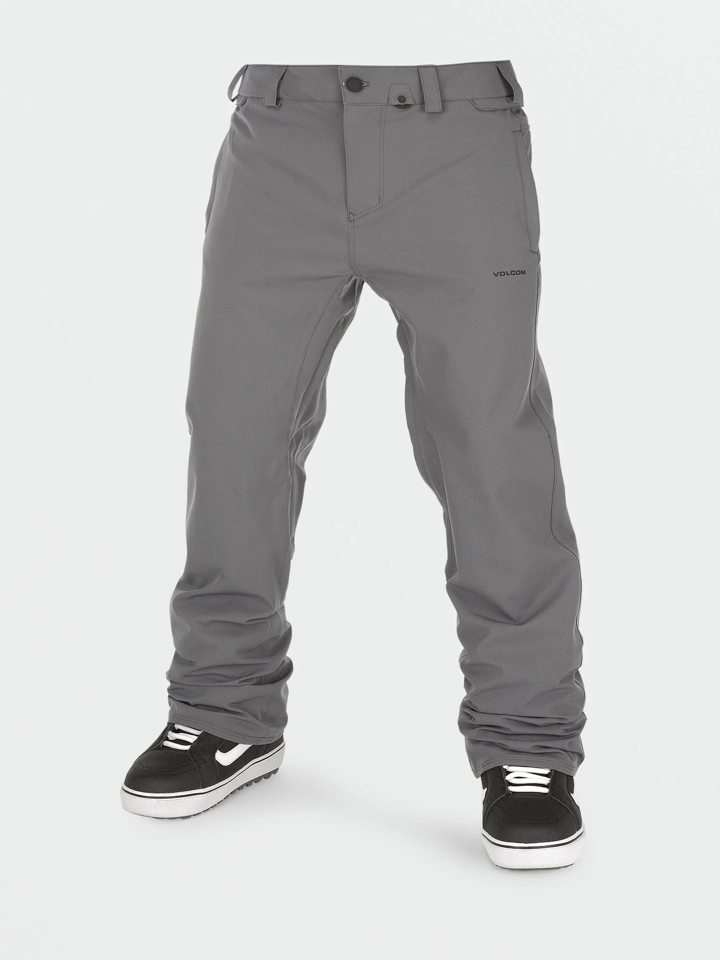 Freakin Snow Chino Trousers - Dark Grey - Image 3