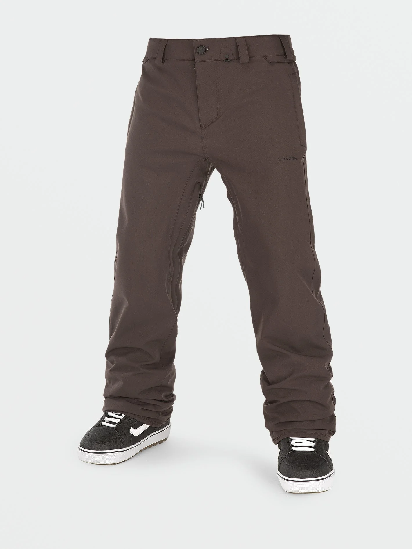 Freakin Snow Chino Trousers - Brown - Image 3