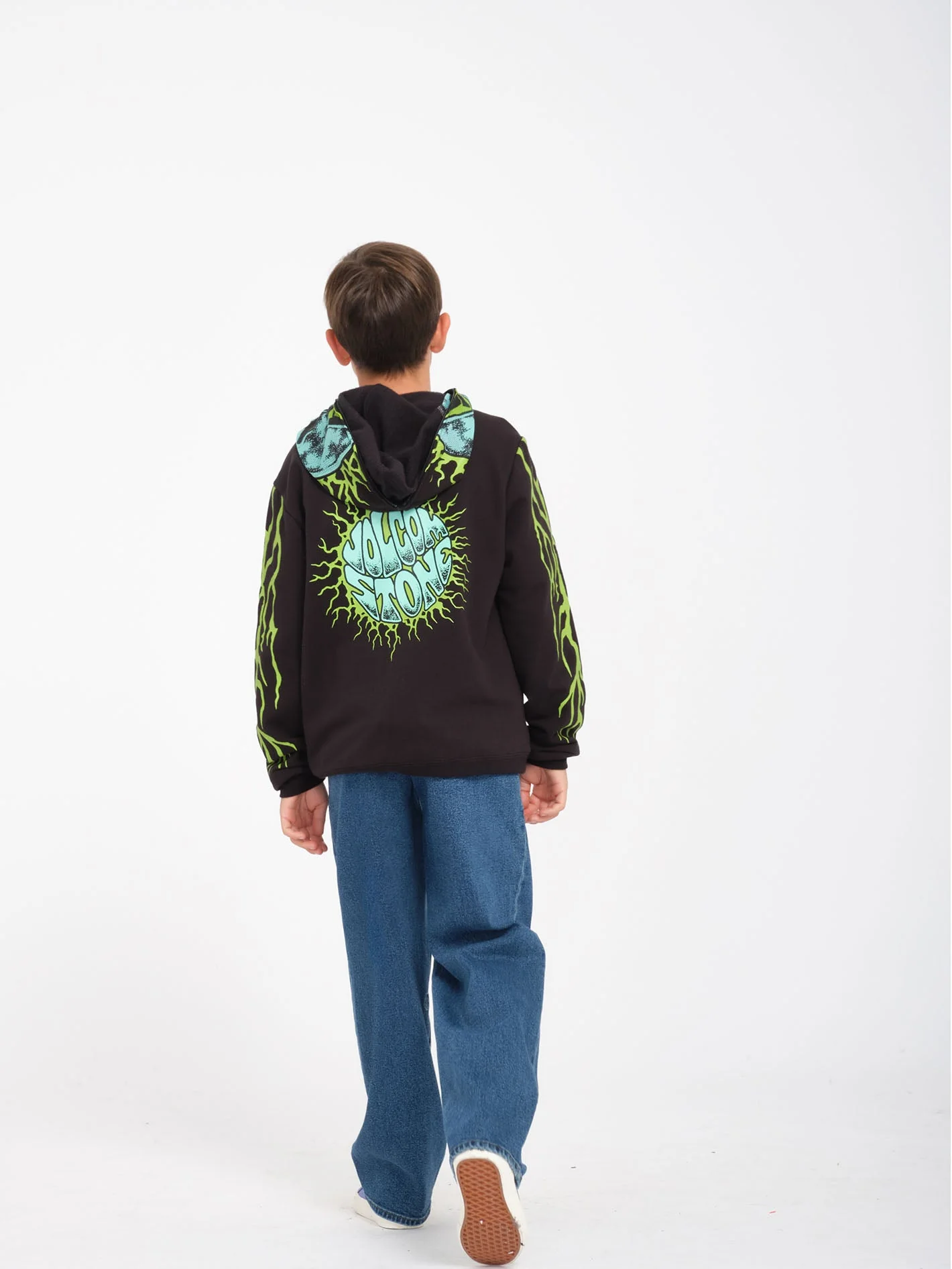 Freazy Loose Jeans - Washed Blue - (KINDER) - Image 6