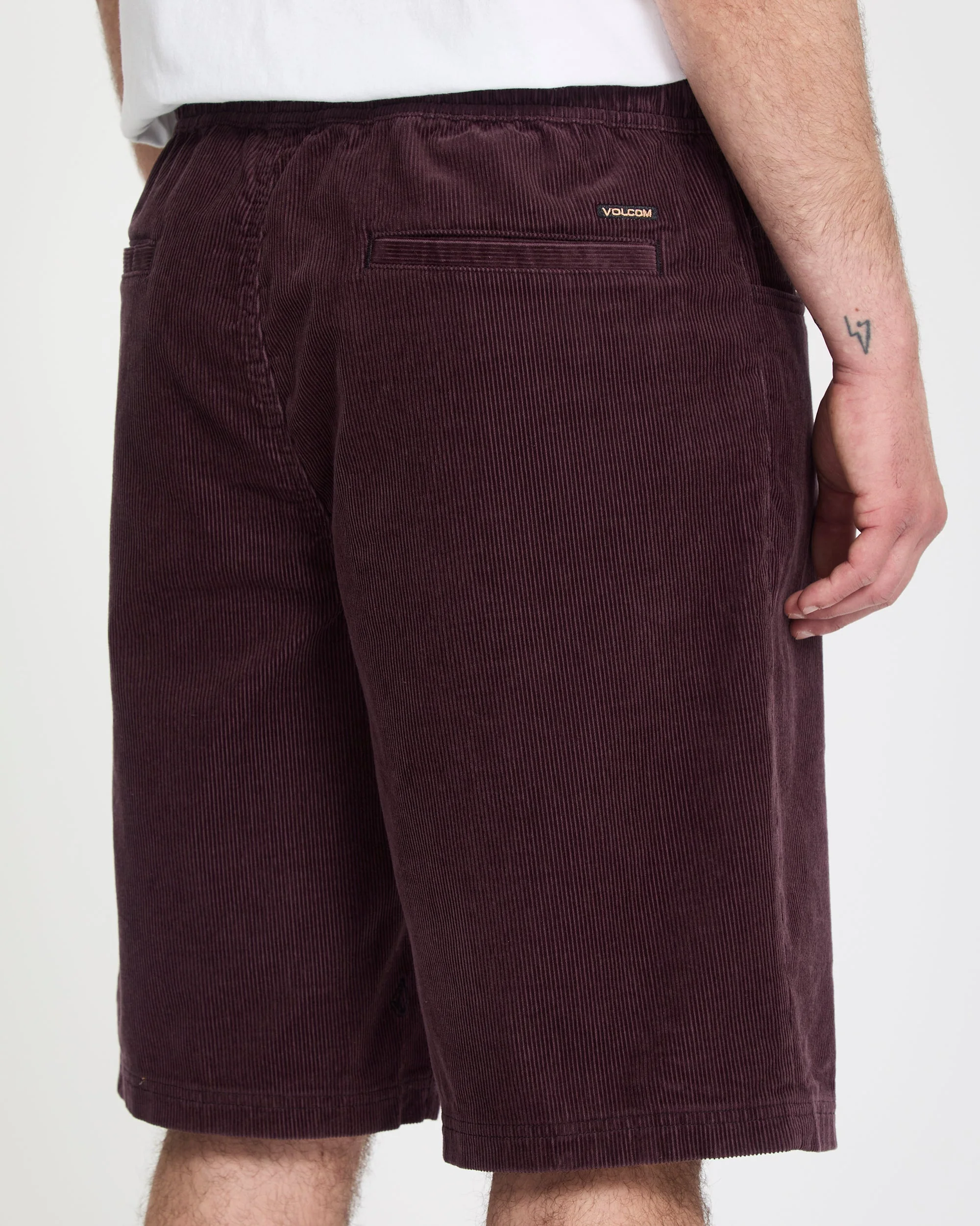 Freazy Loose 22" Elasticated Waist Shorts - Pistol Punch - Image 6